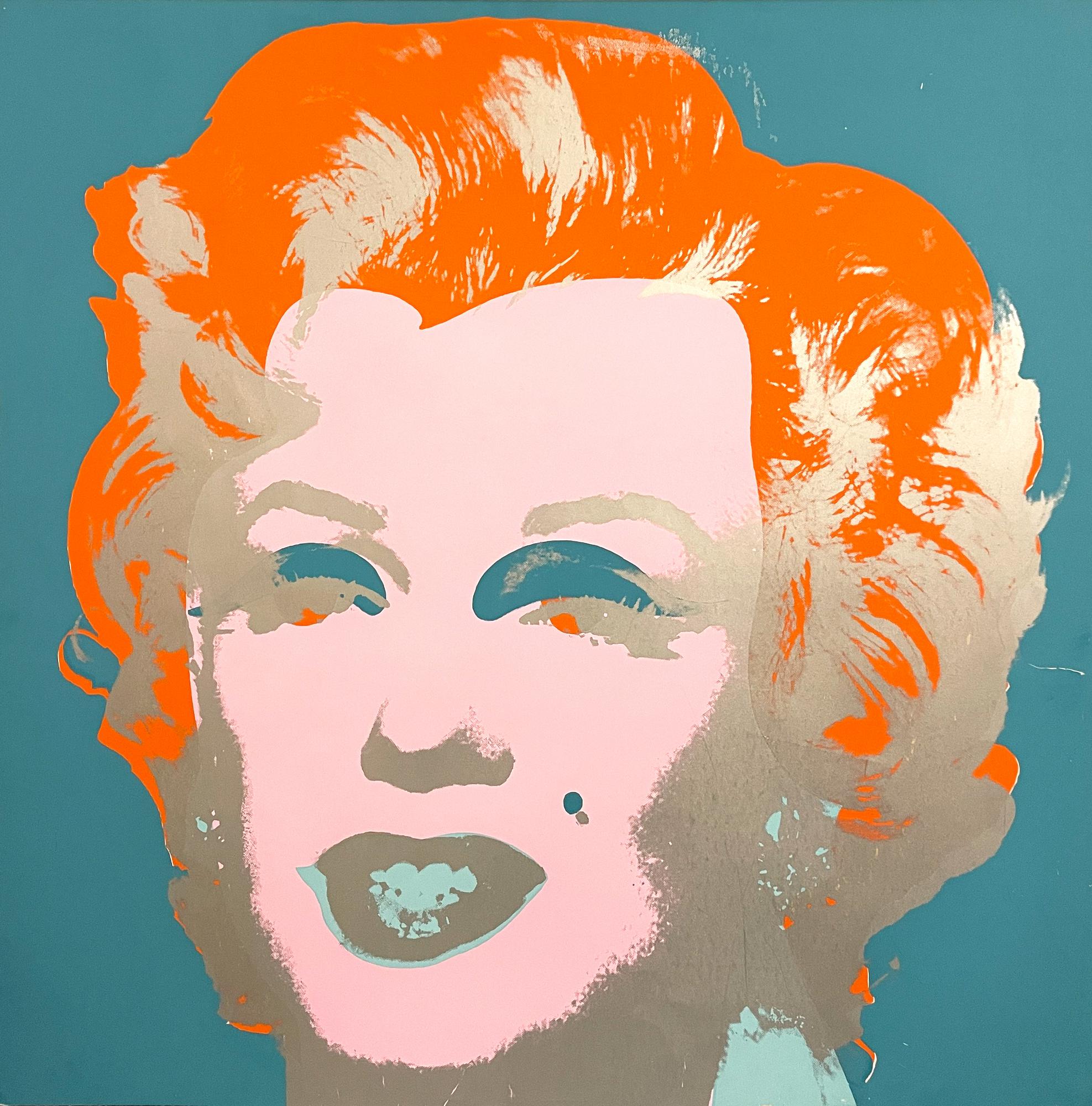 Andy Warhol (1928 - 1987) MARILYN MONROE (MARILYN) serigrafia, cm 91,4x91,4...