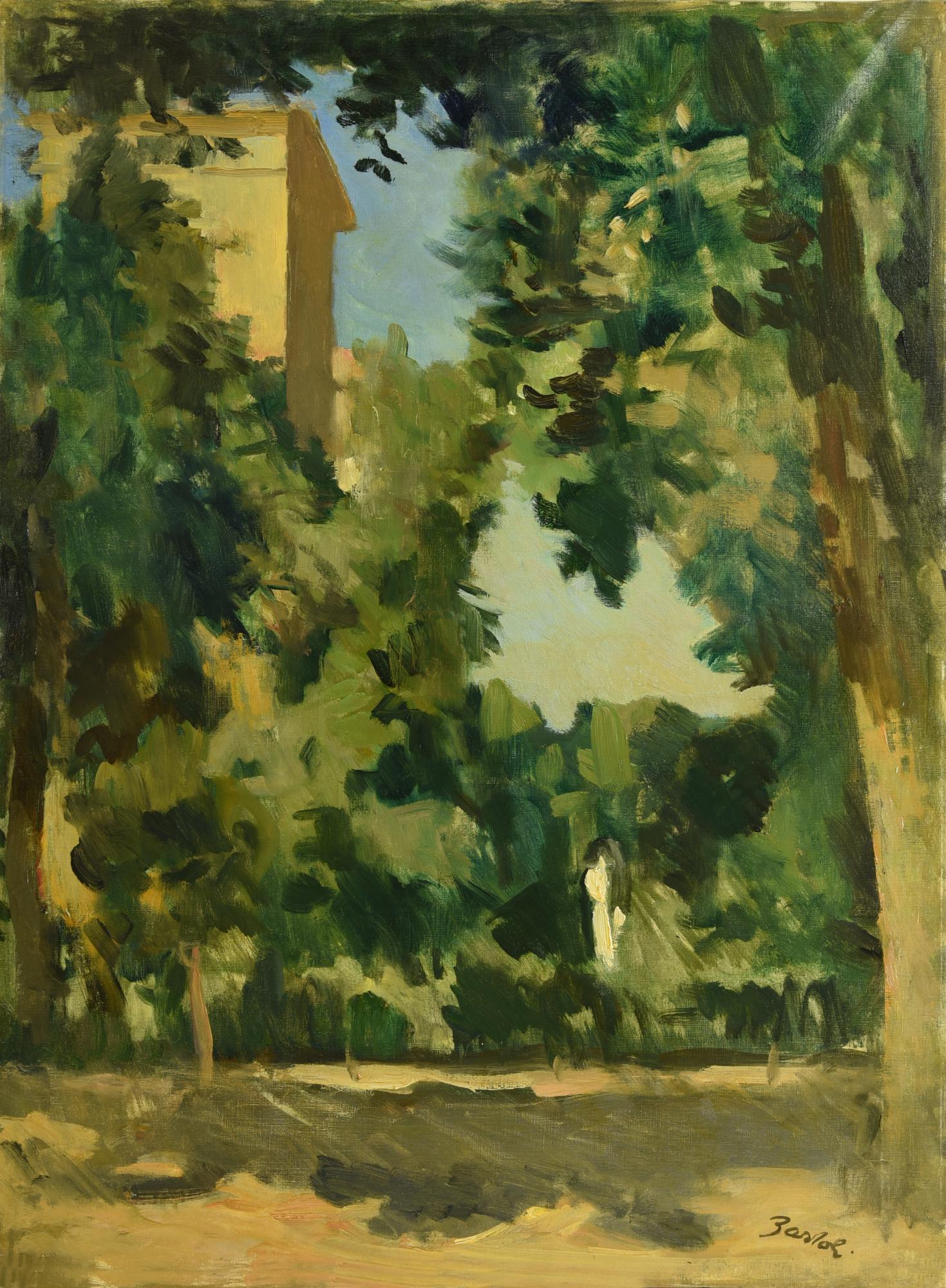 Amerigo Bartoli Natinguerra (1890 - 1971) MUSEO BORGHESE olio su tela, cm...