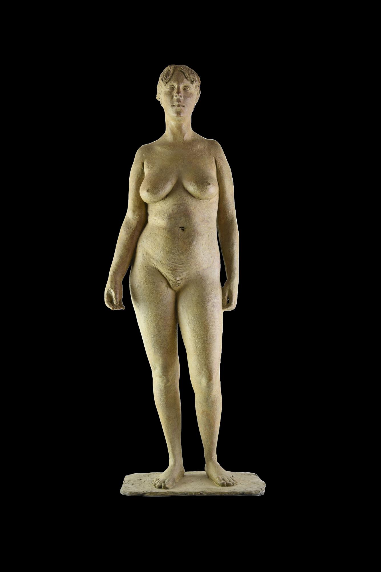 Giuseppe Bergomi NUDO DI ELENA bronzo, cm 79x24,5x17; es. 7/8 firma, data ed...