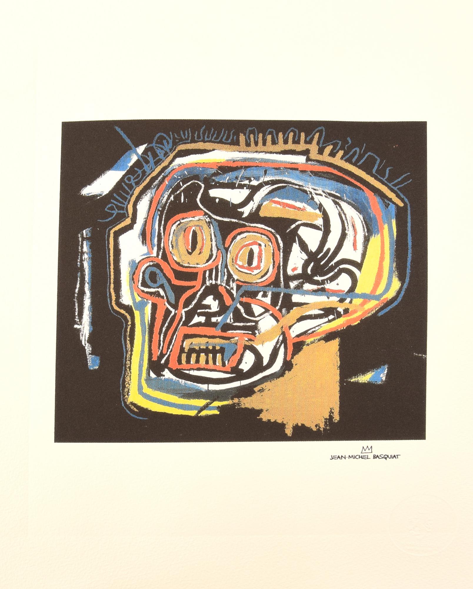 Jean Michel Basquiat UNTITLED (HEAD, FROM PORTFOLIO I) fototipo eliografico,...