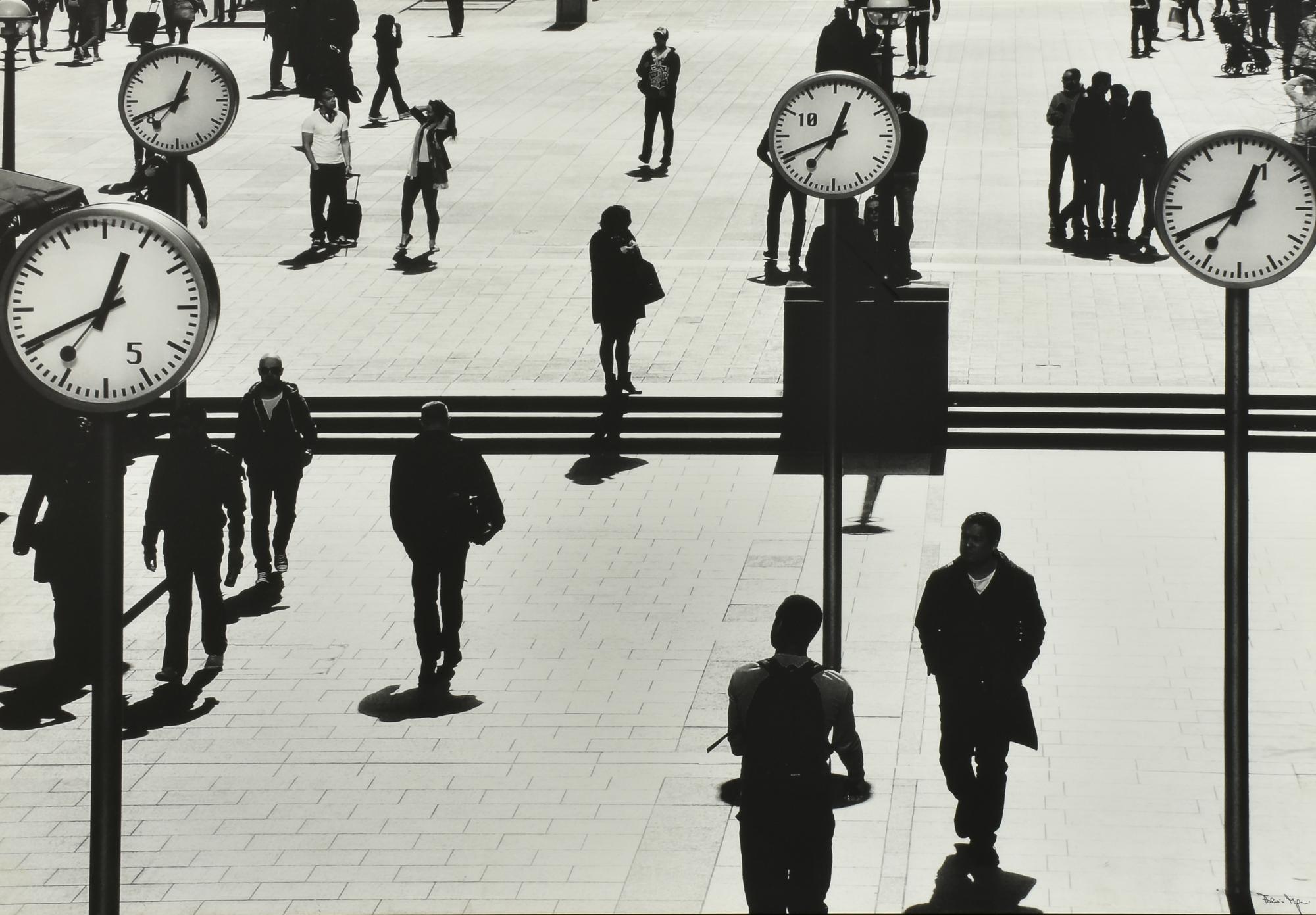 Fabrizio Magni SENZA TITOLO fotografia applicata a pannello, cm 43x60 firma