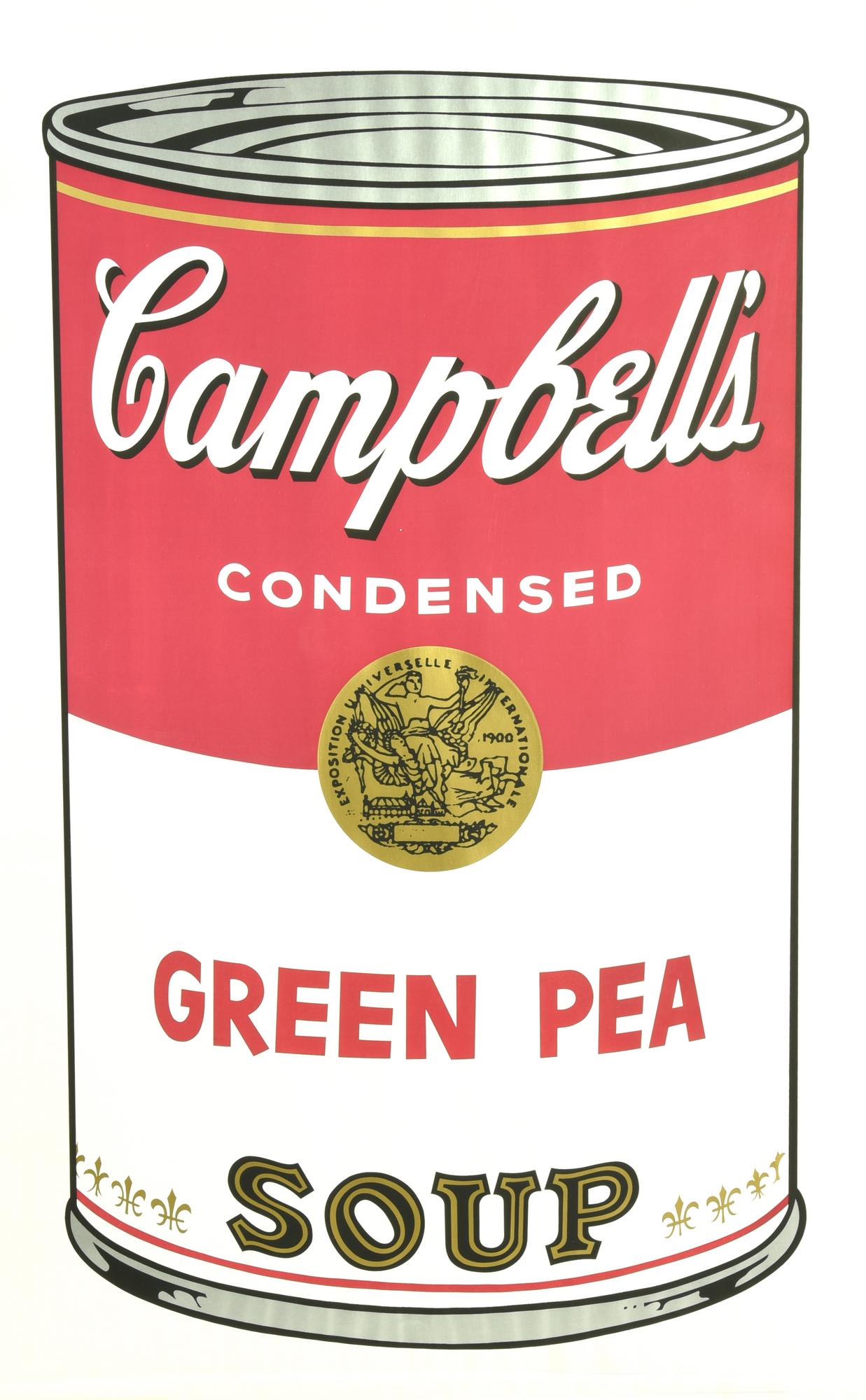 Andy Warhol (1928 - 1987) CAMPBELL'S SOUP serigrafia, cm 88,9x58,4; es....