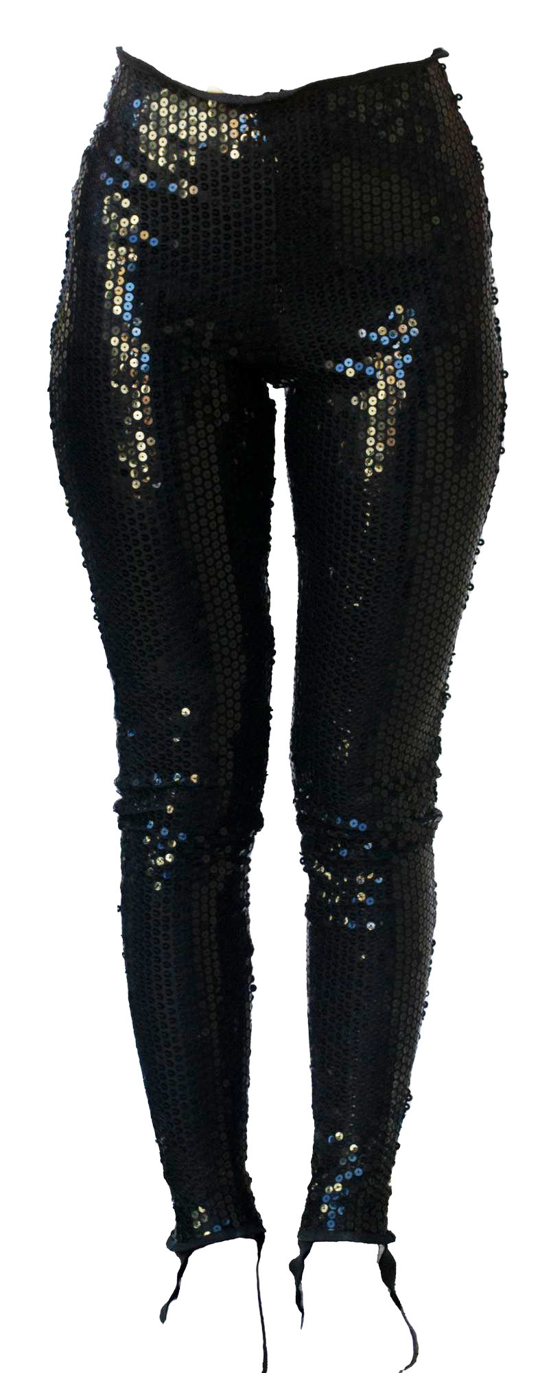 Jean Paul Gaultier SEQUINS LEGGINGS Description: Black leggings in stretch...