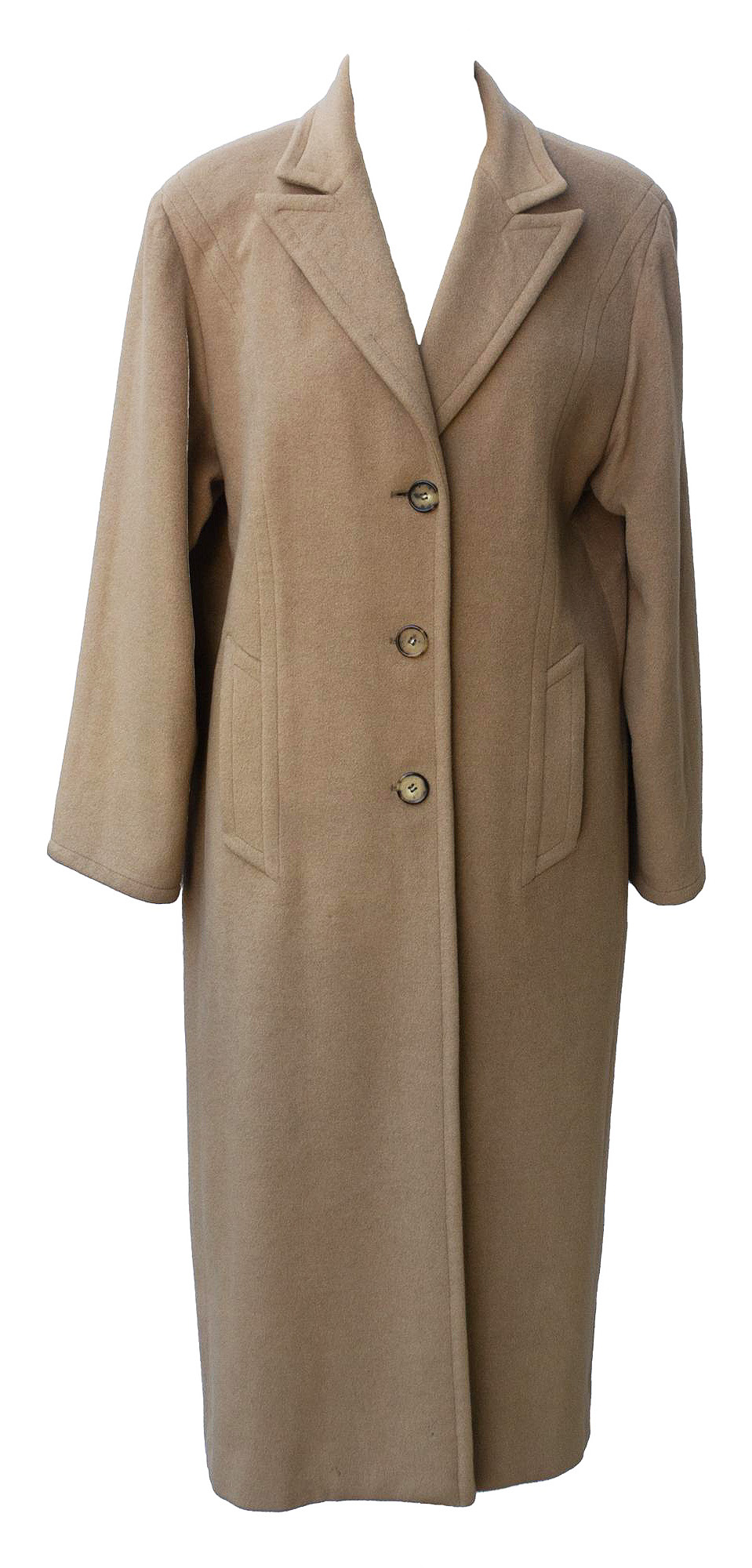 Hermes CAMEL COAT Description: Camelhair fabric for this long lined coat. V...
