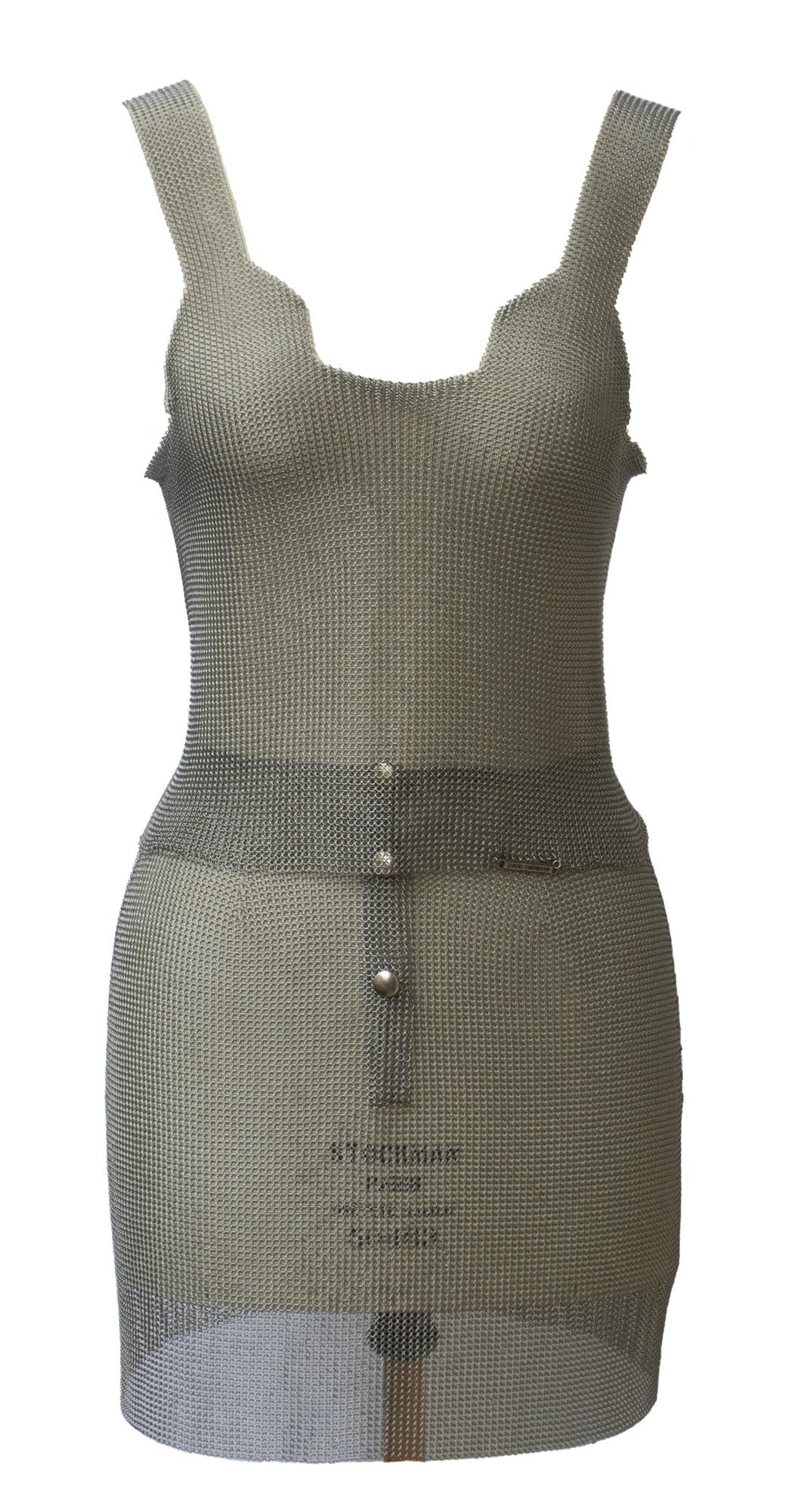 Paco Rabanne METAL SUIT Description: Steel metal chainmaille for this suit...