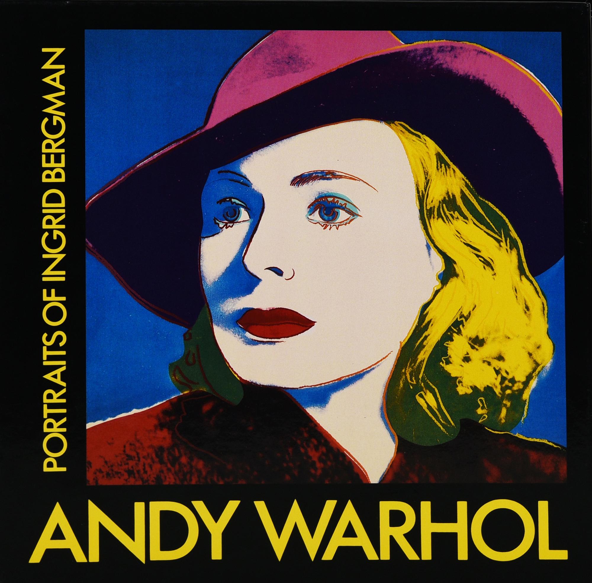 Andy Warhol 8 PORTRAIT OF A.WARHOL/I.BERGMAN volume tipo Leporello...