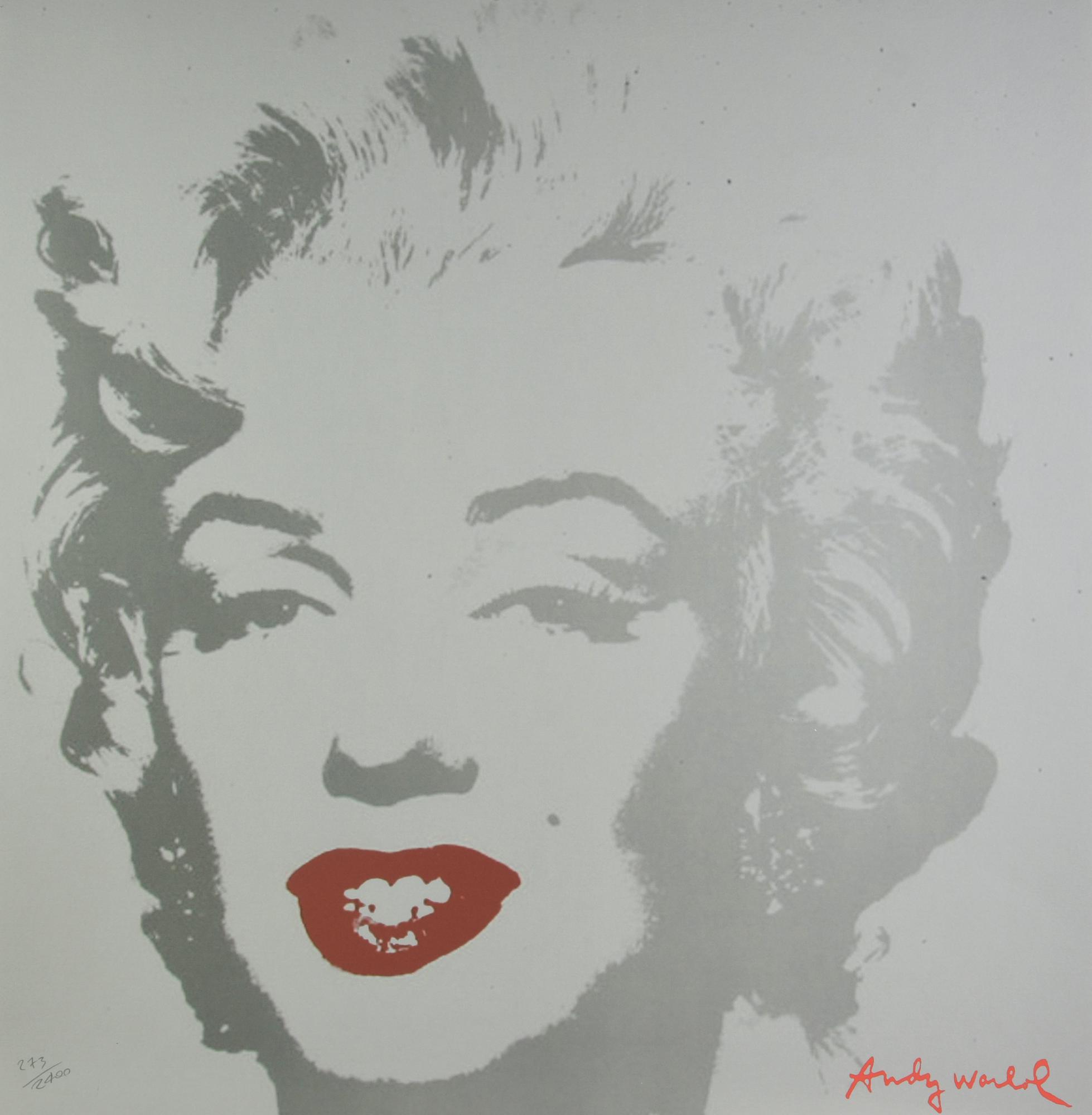 D'apres Andy Warhol MARILYN fotolitografia su cartoncino, cm 60x60; es....