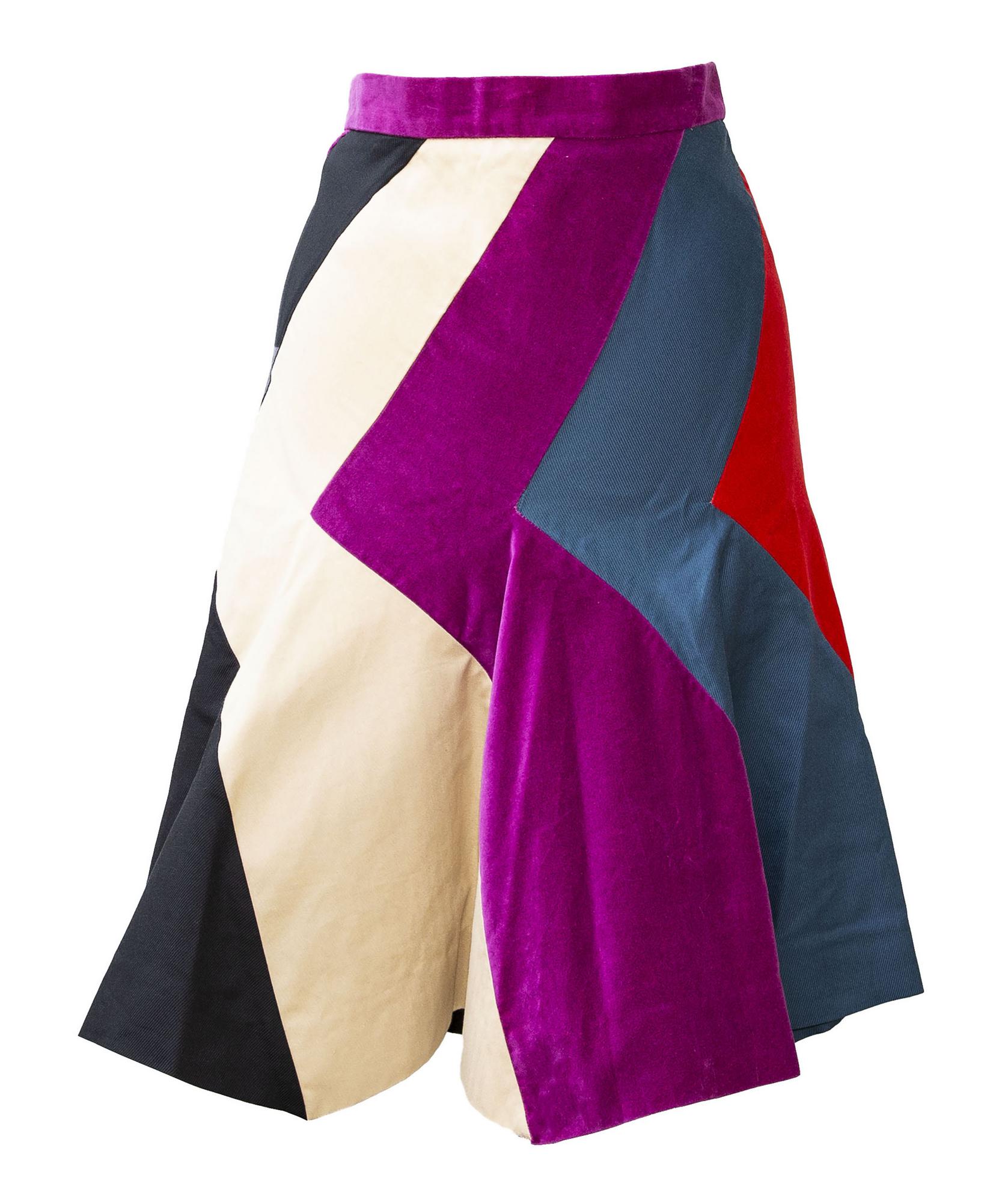 Vivienne Westwood LIGHTNING SKIRT Description: Lined skirt composed of...
