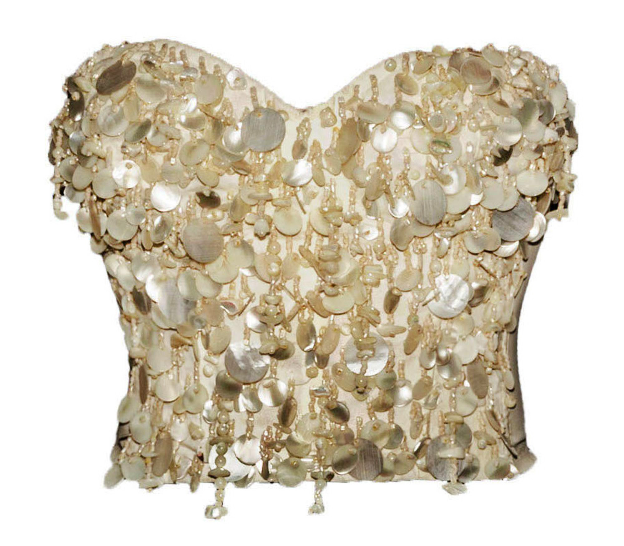 Dolce & Gabbana SEQUINS CORSET Description: Rare collectible corset from...