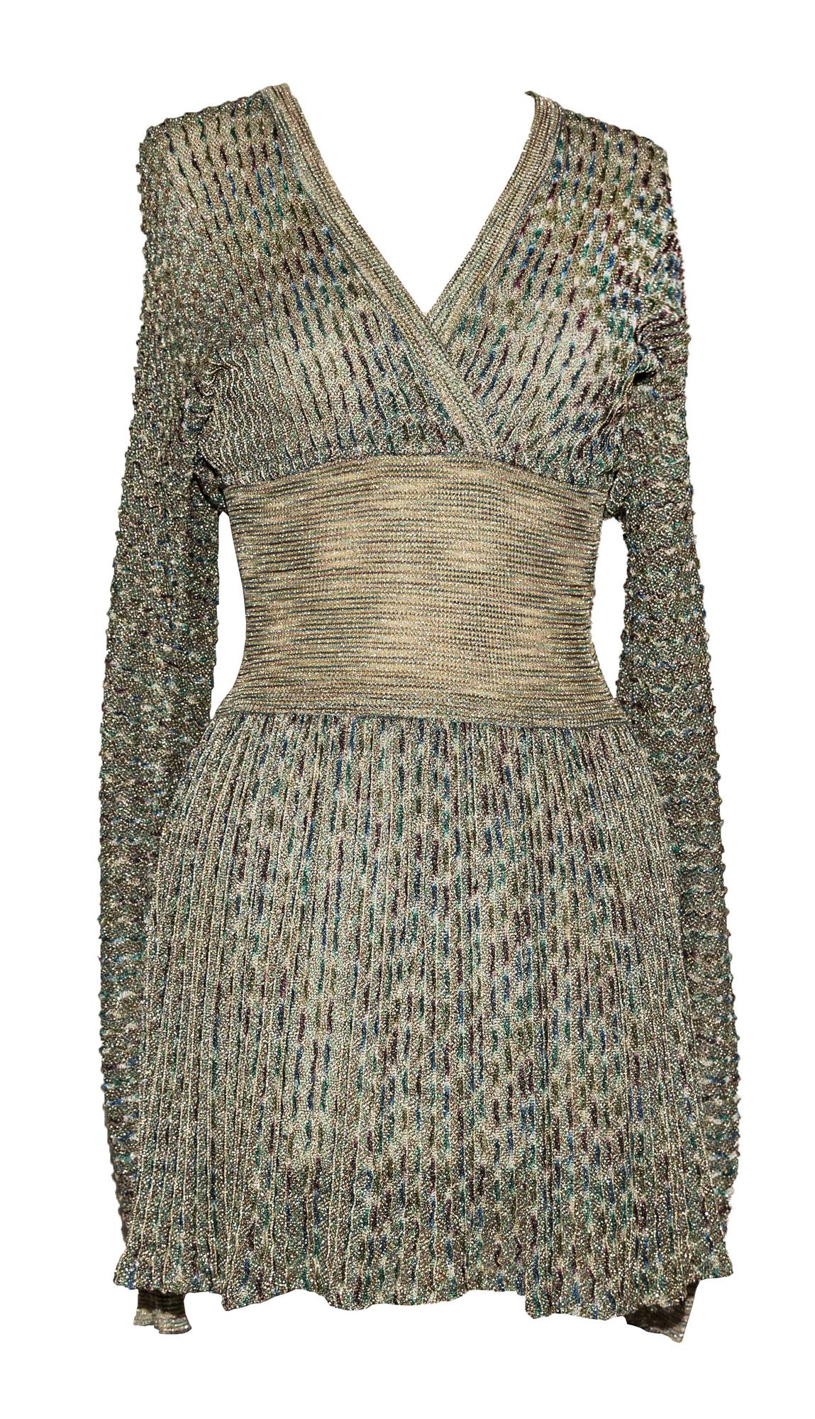 Missoni SHORT LUREX DRESS Description: Short dress in multicolor and lurex...