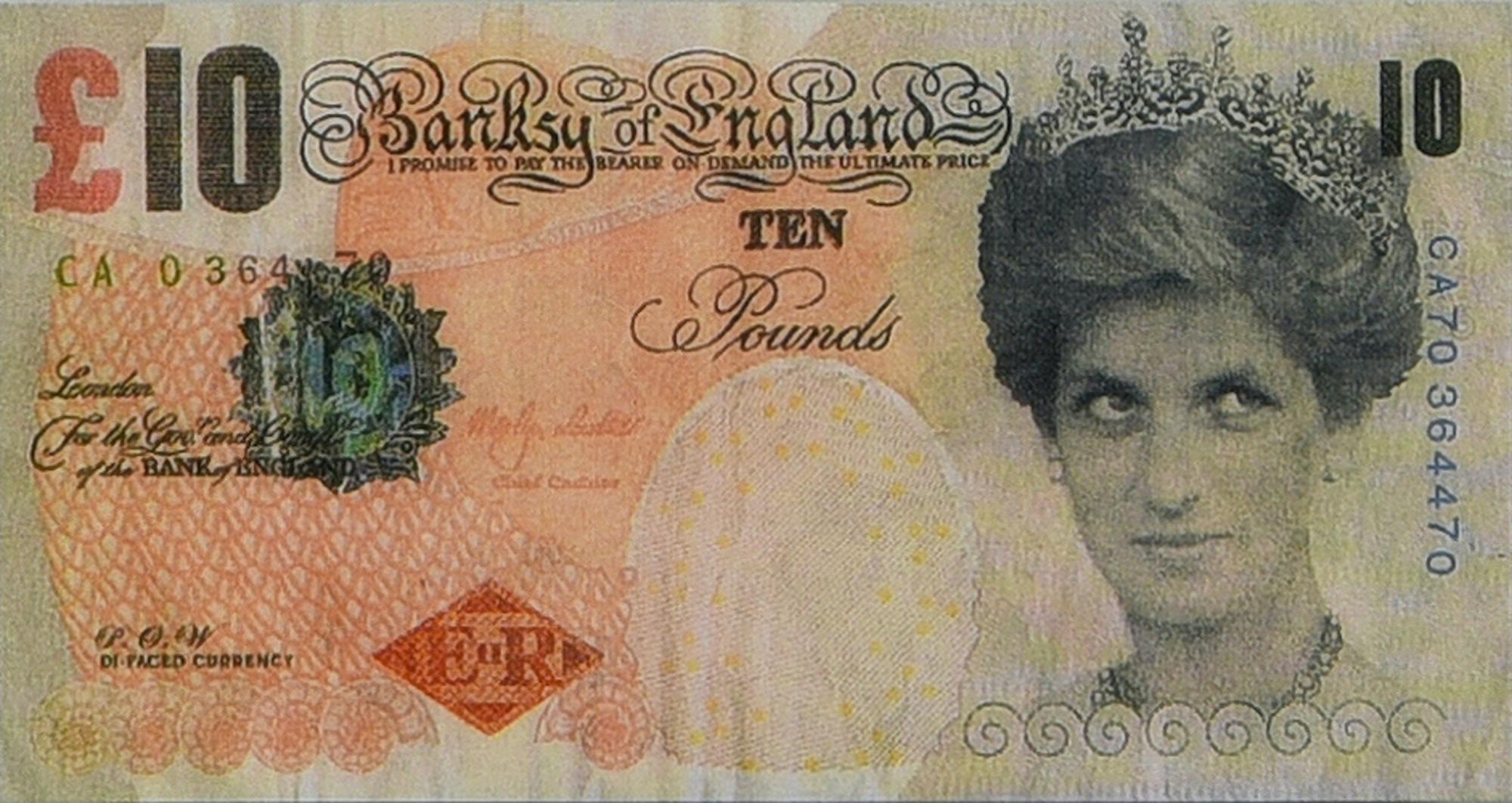 Banksy (1974) DI-FACEDTENNERS (BANKSY OF ENGLAND), 2004 stampa offset su...