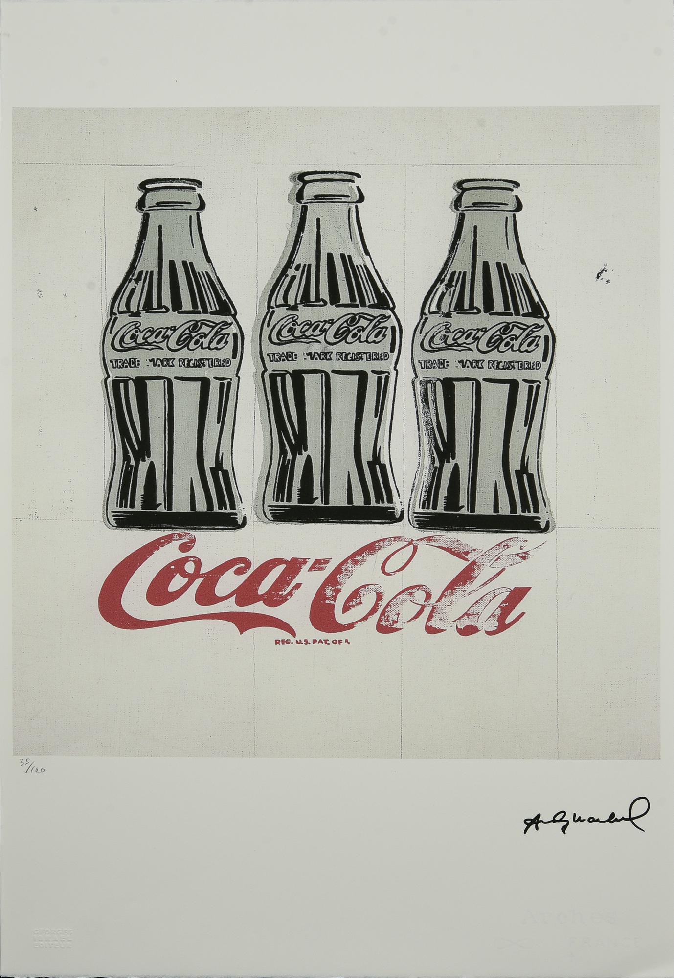 D'apres Andy Warhol SENZA TITOLO fotolitografia su carta Arches, cm 57x38,5;...