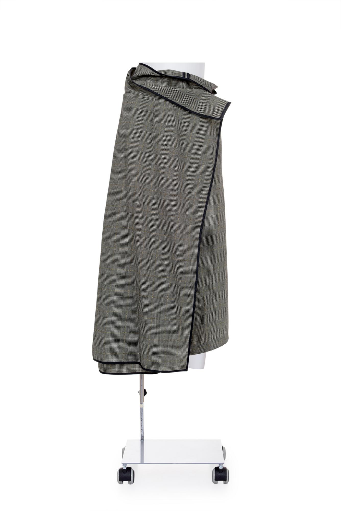 COMME DES GARCONS Prince of Wales sarong trousers DESCRIPTION: Prince of...