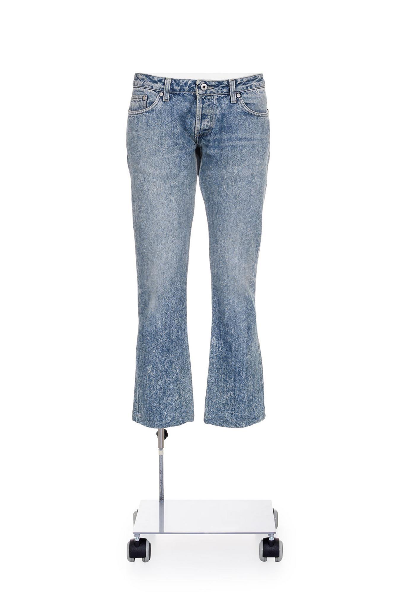 ALEXANDER McQUEEN Rare and iconic bumster jeans DESCRIPTION: Rare and iconic...