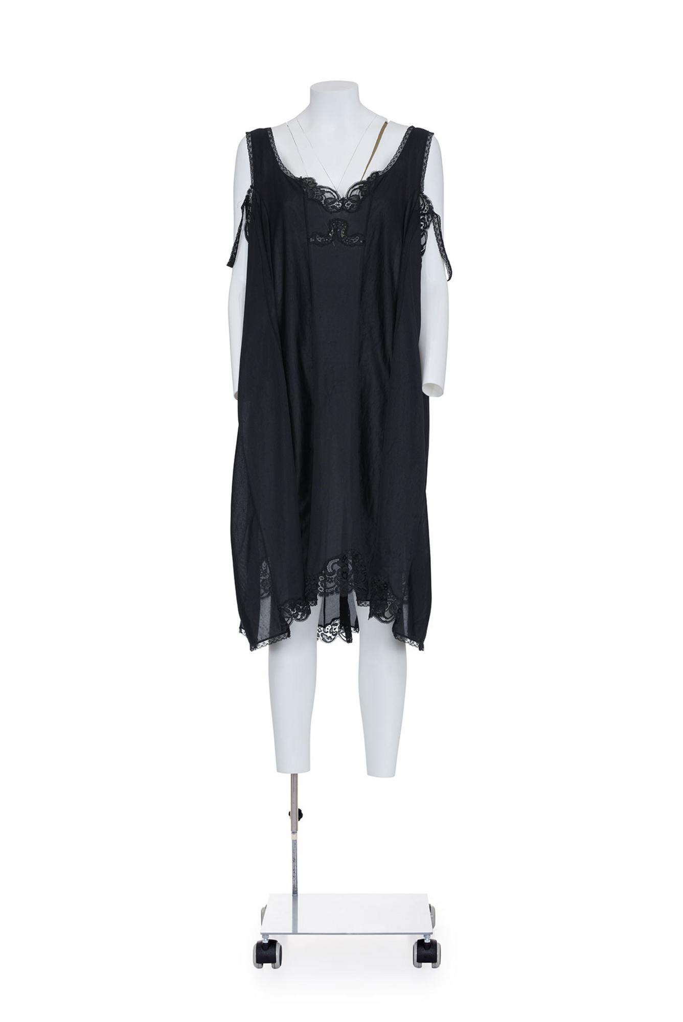 MAISON MARTIN MARGIELA Rare and iconic artisanal oversize lingerie dress...