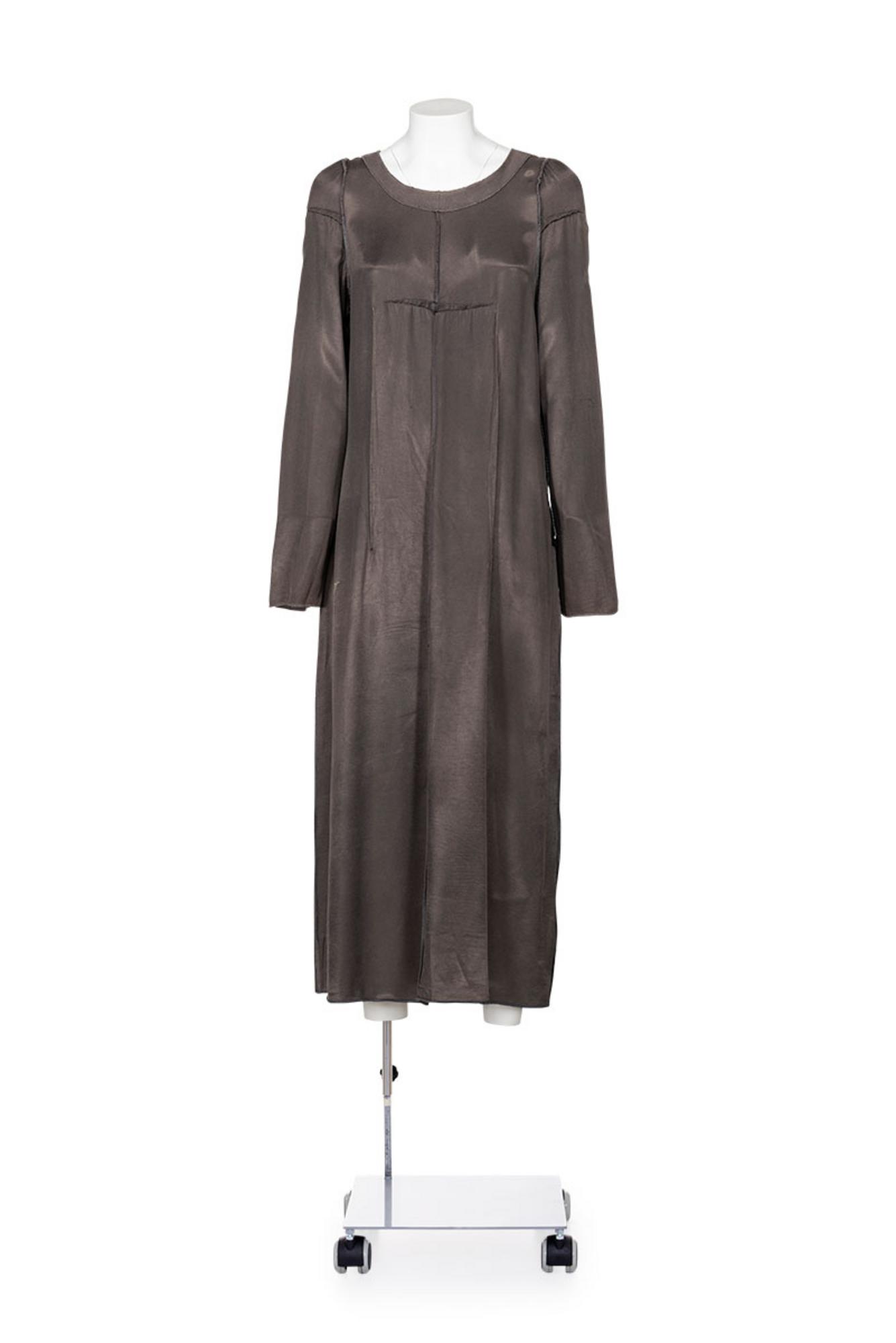 MAISON MARTIN MARGIELA Rare and iconic long sleeve dress with pences...