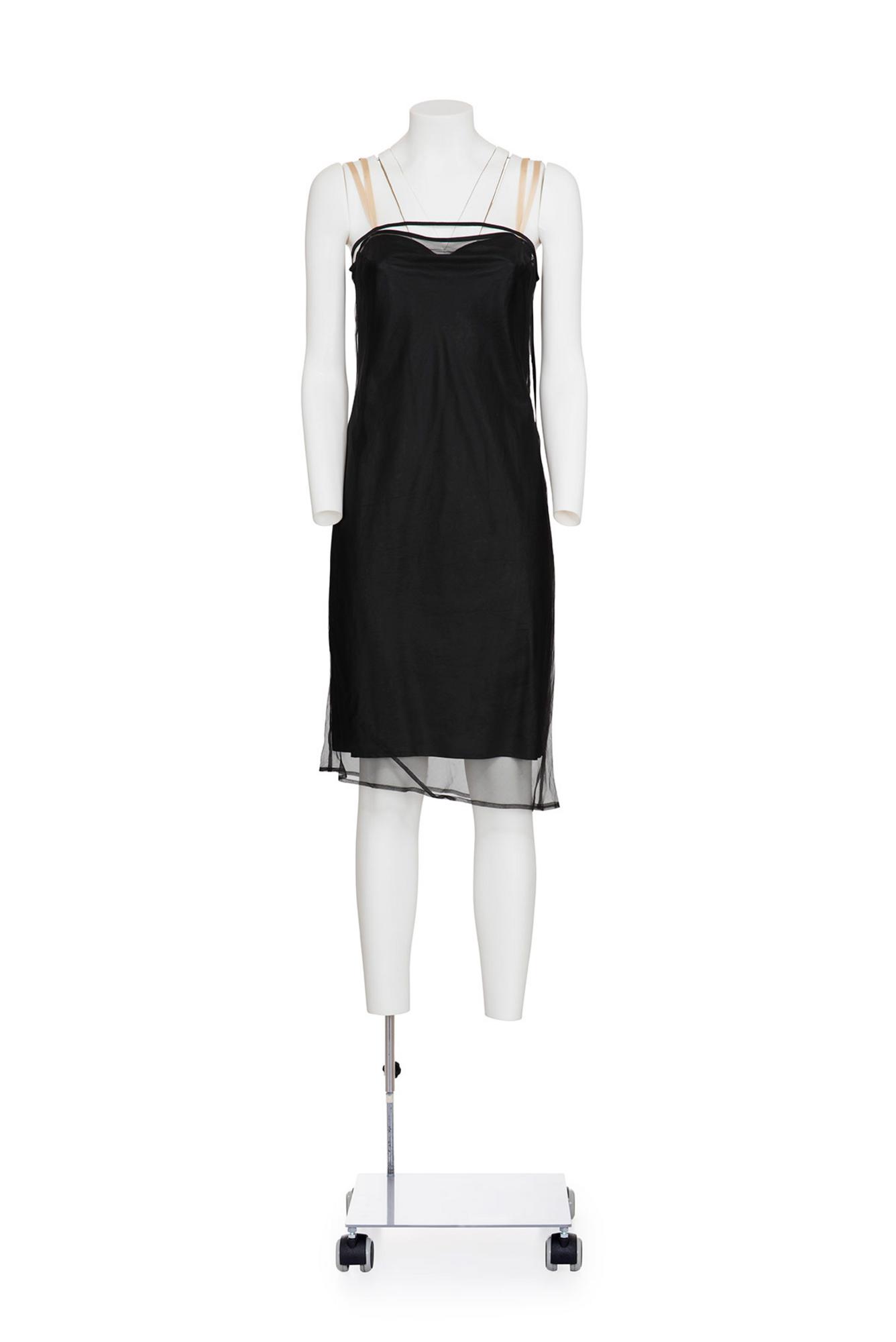 HELMUT LANG Iconic and rare doubled slip dress DESCRIPTION: Iconic and rare...