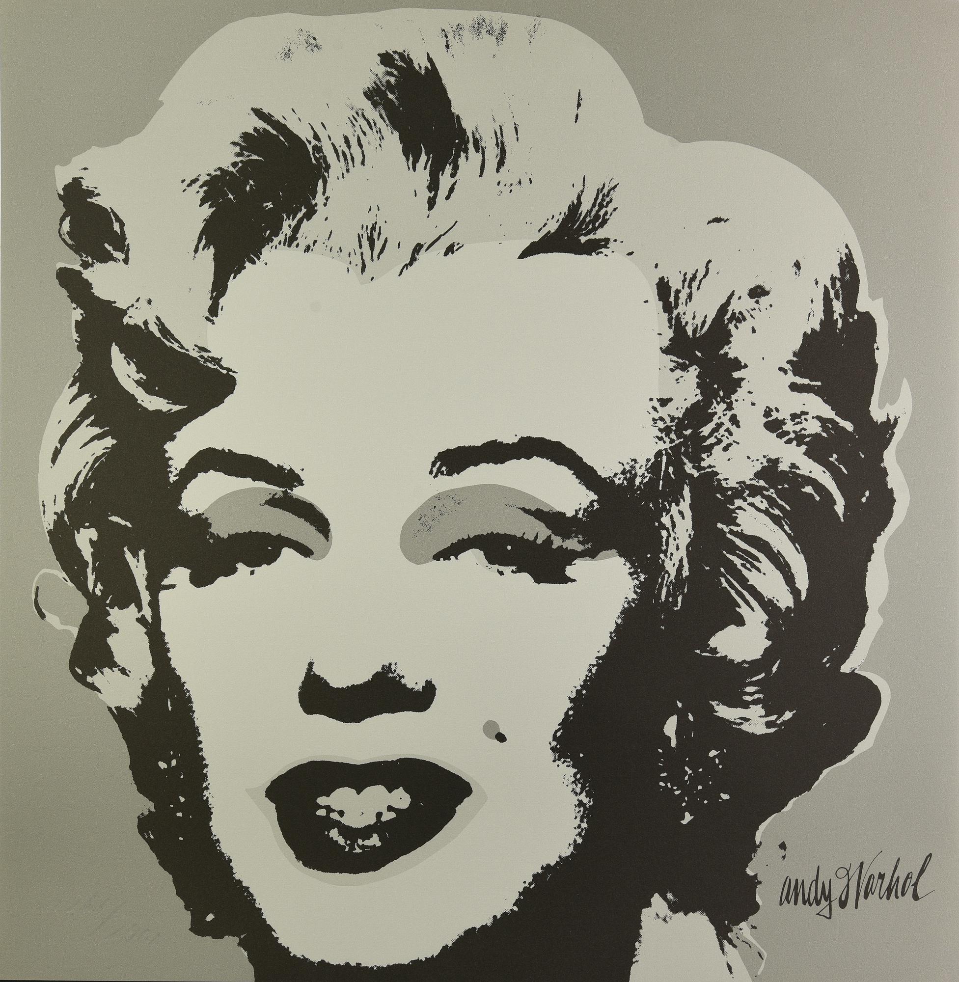 Da Warhol Andy MARILYN fotolitografia su cartoncino, cm 60x60; es....