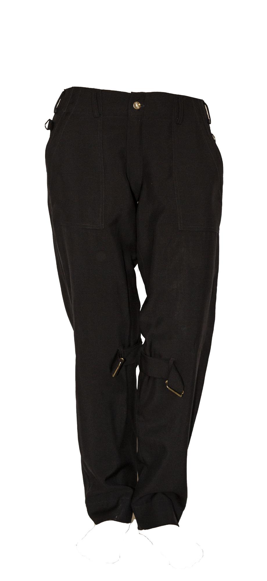 Vivienne Westwood BONDAGE PANTS Description: Black bondage pants, 100 per...