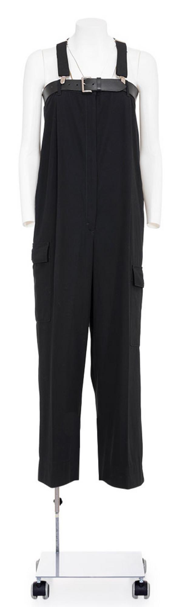 Junior Gaultier RARE ICONIC CARGO JUMPSUIT Description: Rare iconic black...