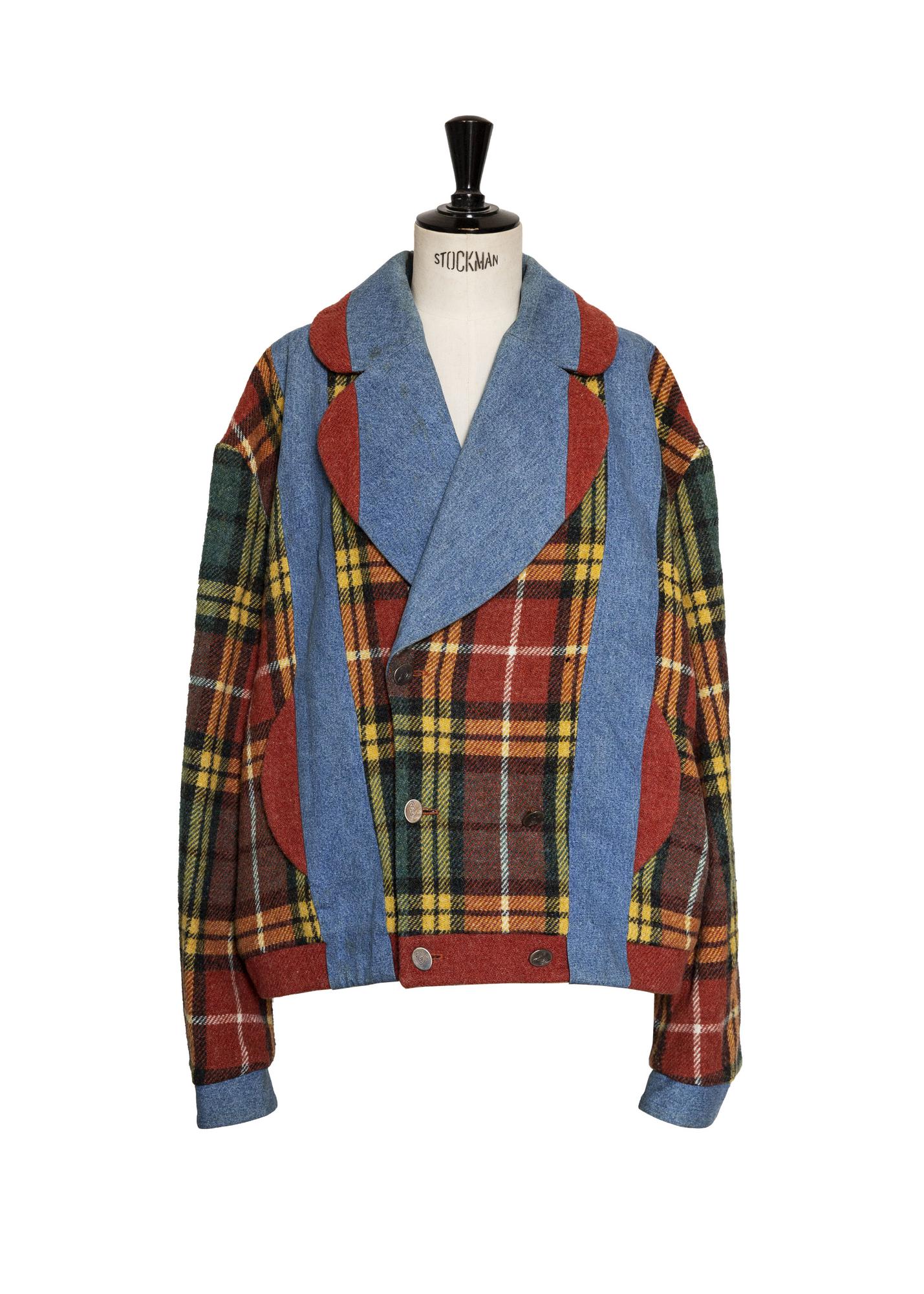 Vivienne Westwood MAN TARTAN JACKET Description: Double-breasted lined jacket...