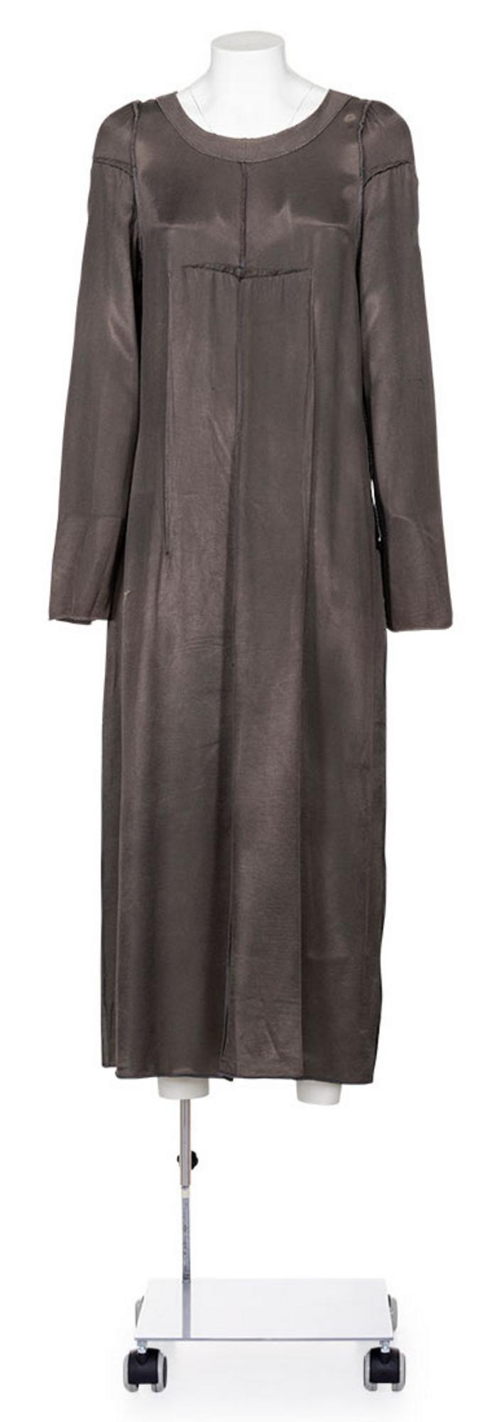 Maison Martin Margiela RARE AND ICONIC LONG SLEEVE DRESS WITH PENCES...