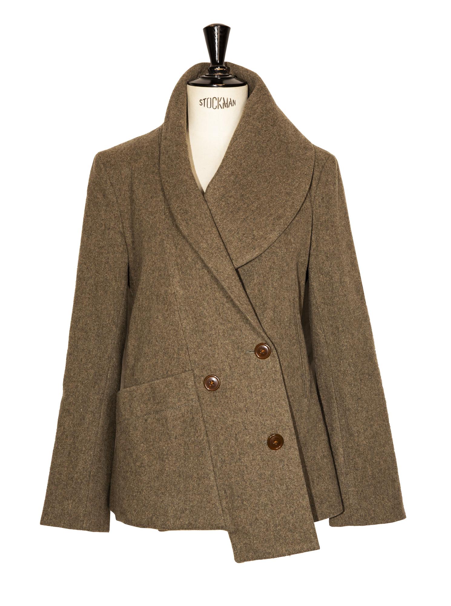 Vivienne Westwood Red Label JOCKEY PEACOAT Description: Peacoat with wide and...