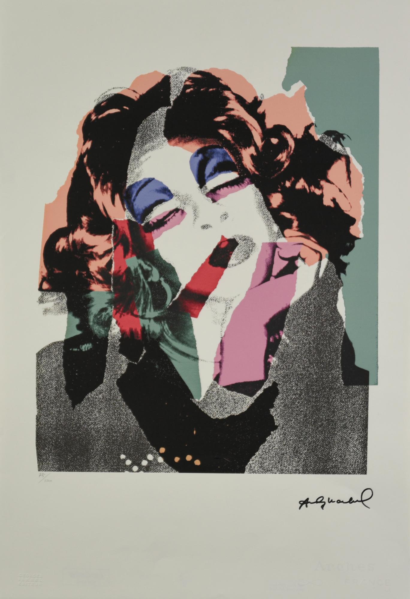 D'apres Andy Warhol LADIES AND GENTLEMEN fotolitografia su carta Arches, cm...