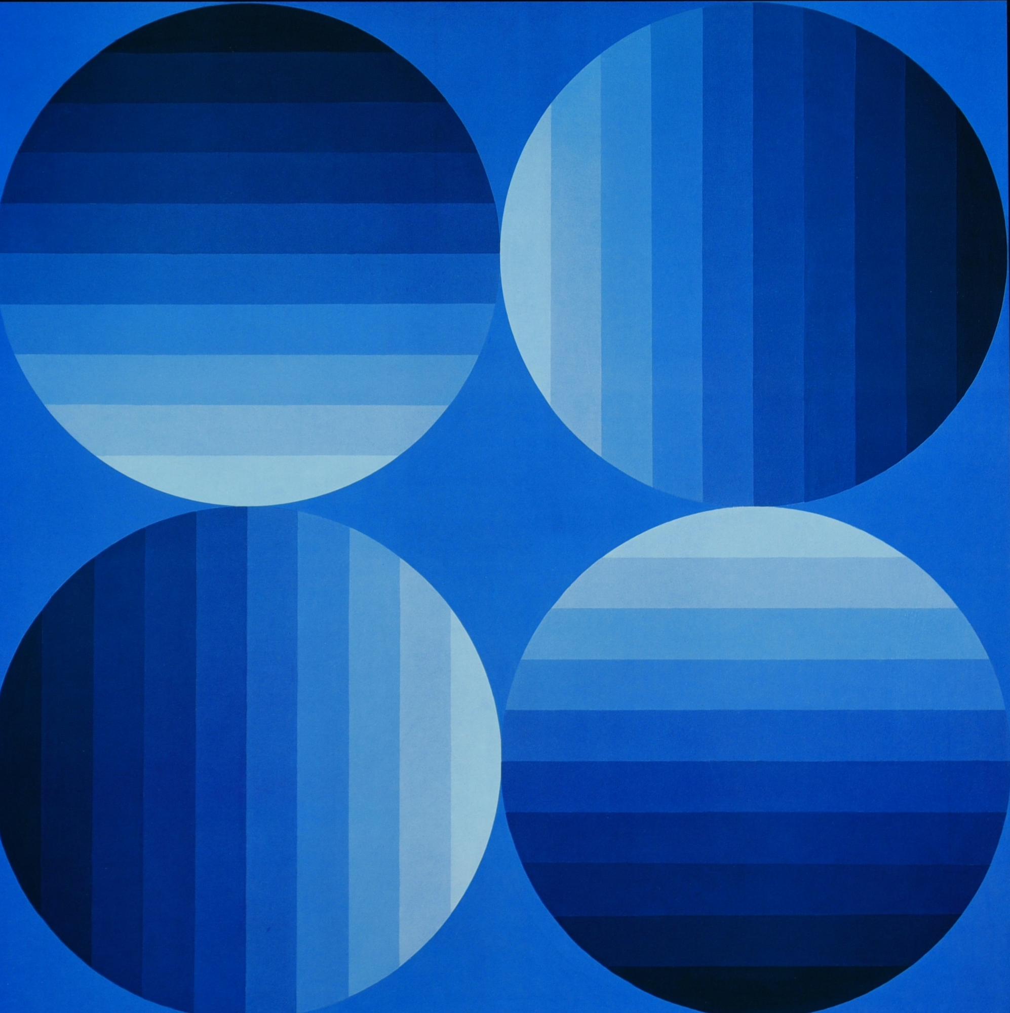 Victor Vasarely (1908 - 1997) HOLD-K heliogravure su cartoncino, cm 41x41...