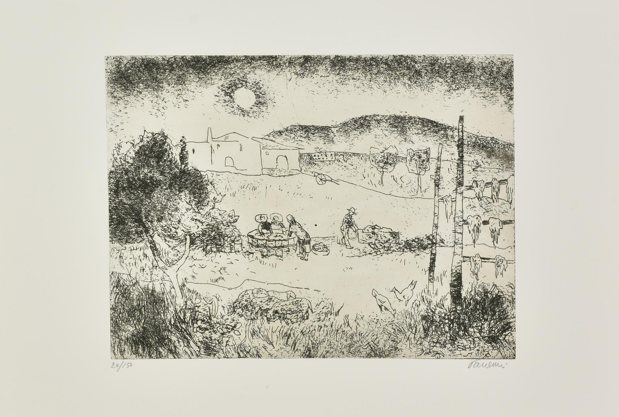 Enrico Paulucci (1901 - 1999) IN CAMPAGNA...