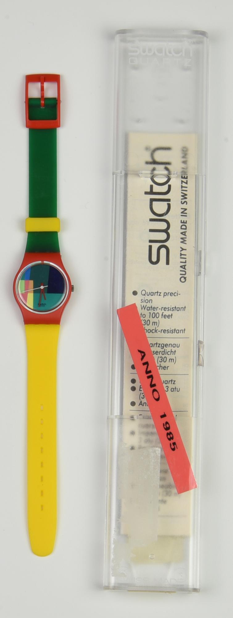 SWATCH STREET SMART, 1985 mod. MCSWATCH, cod. LR105 Completo di scatola...