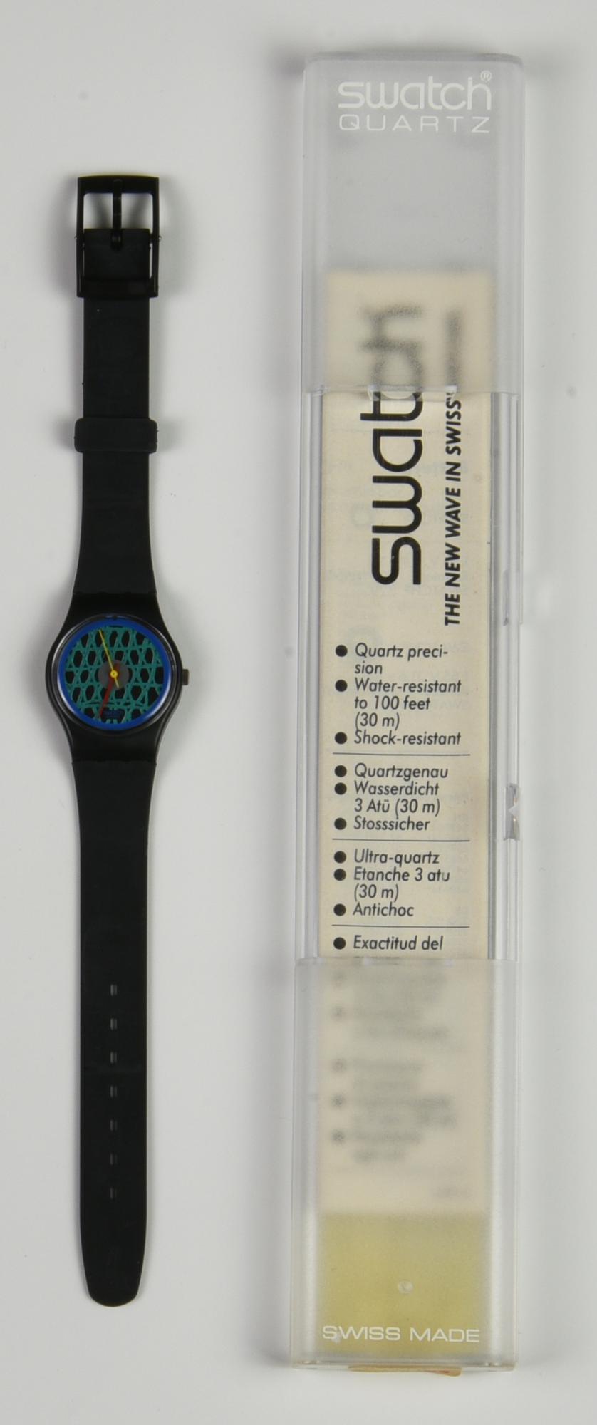 SWATCH MORGANS, 1986 mod. CHELSEA, cod. LB112 Completo di scatola originale,...