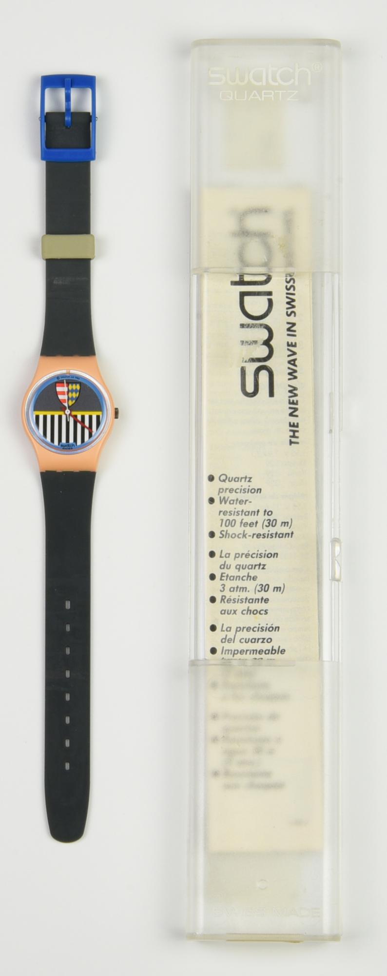 SWATCH COAT OF ARMS, 1986 mod. VALKYRIE, cod. LP101 Completo di scatola...
