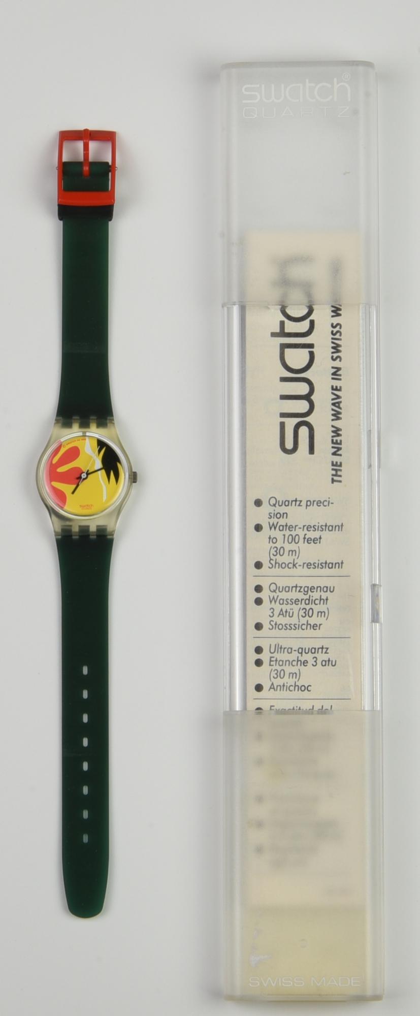 SWATCH BORA BORA, 1987 mod. NAFEA, cod. LK104 Completo di scatola originale,...