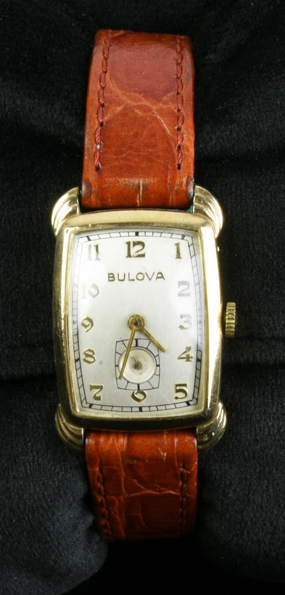 OROLOGIO BULOVA, PLACCATO ORO, REF. 90268378, ANNI ﾑ50 CASSA: placcatura oro...