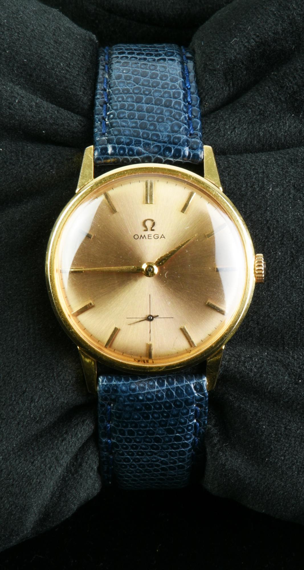 OROLOGIO OMEGA IN ORO, REF. 14715, MOV. N. 19.198.215, 1963 CASSA: in oro,...