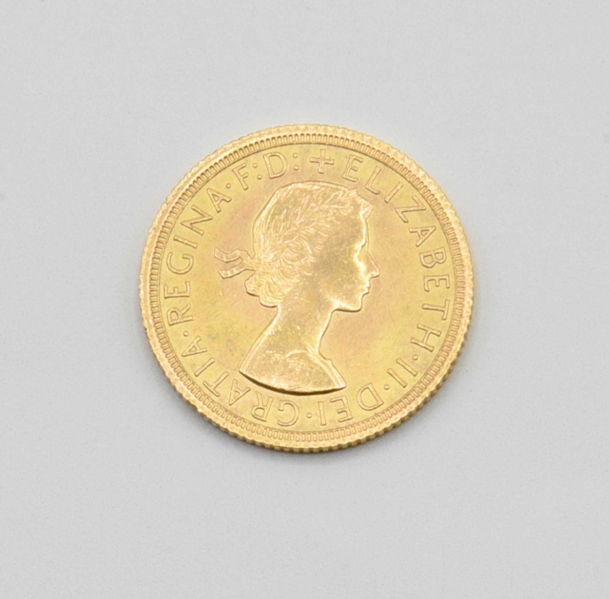 STERLINA IN ORO, ANNO 1966 Oro giallo 916/1000, gr. 7,98