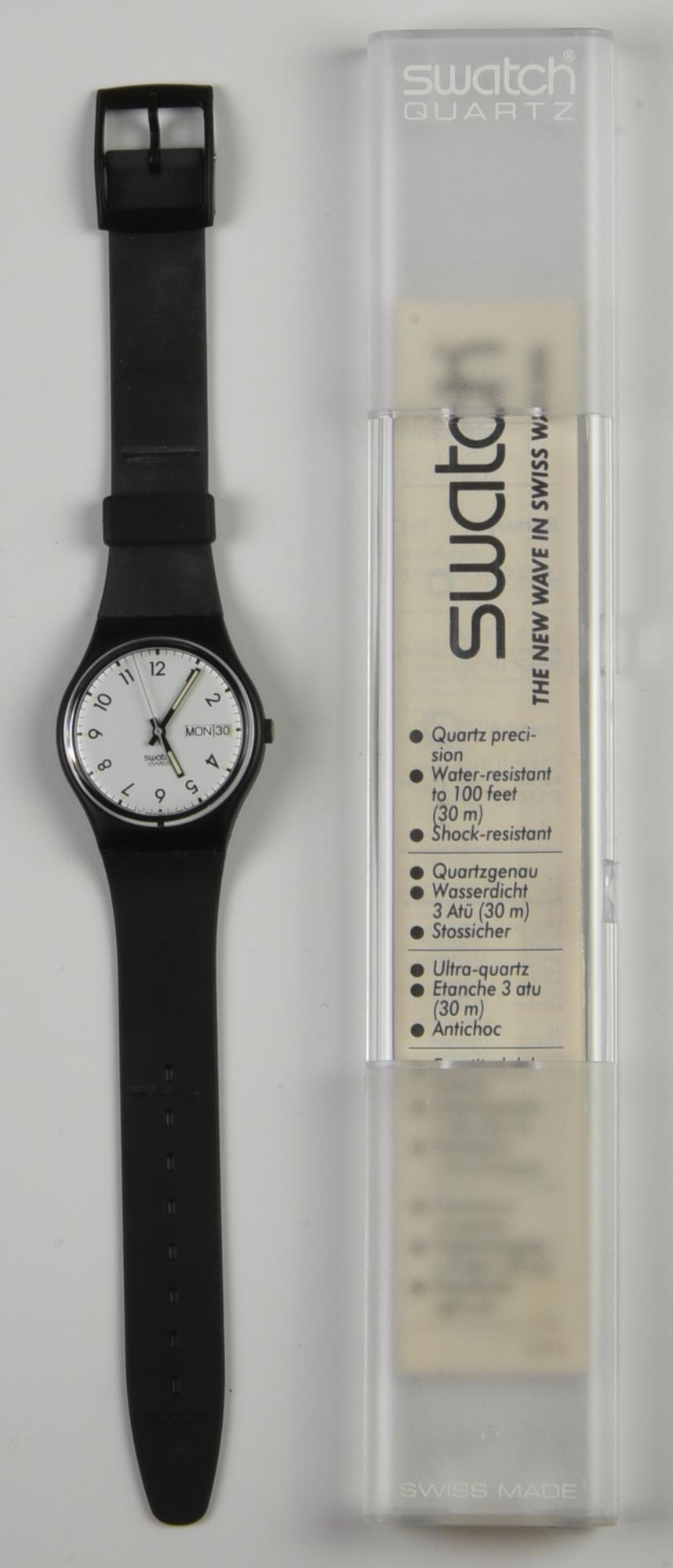 SWATCH, 1992 mod. CLASSIC THREE, cod. GB725 anno 1992 Completo di scatola...