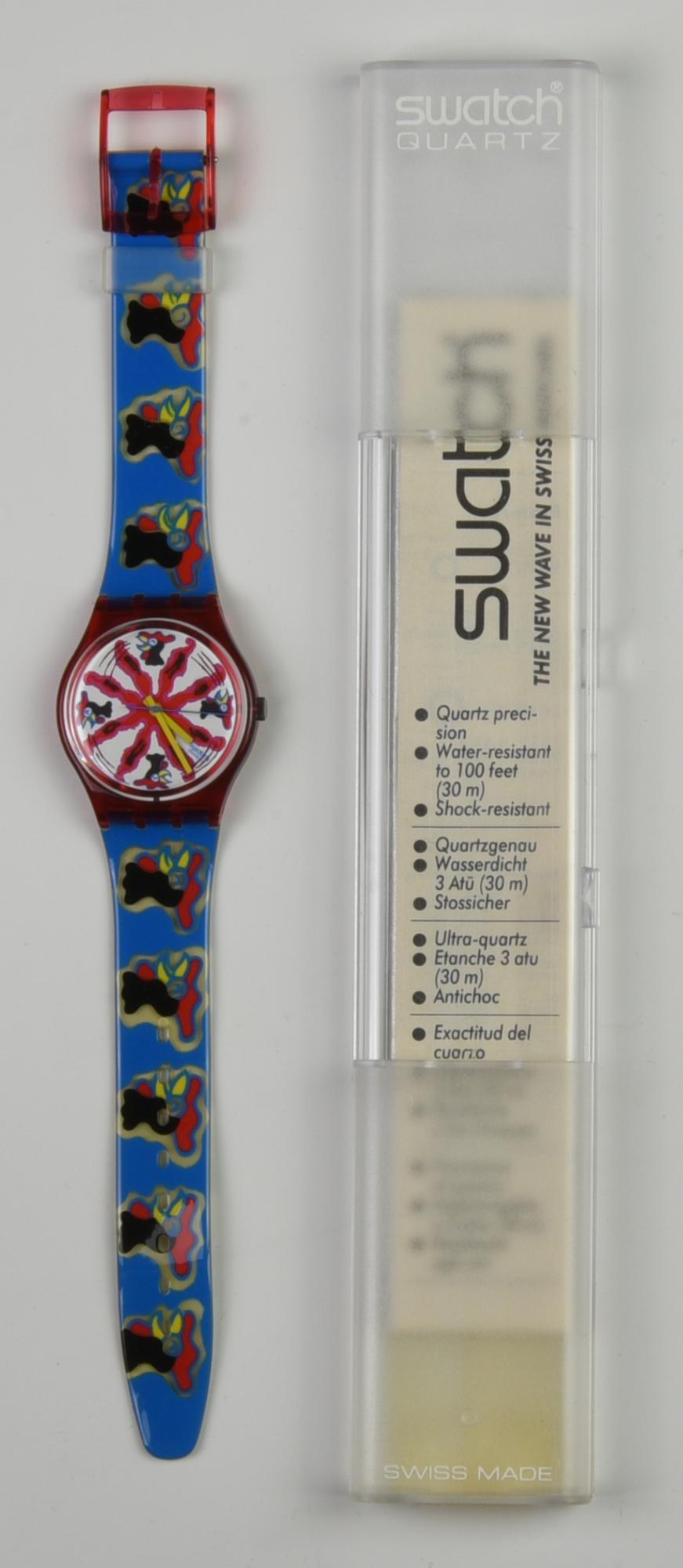 SWATCH , 1992 mod. CHICCHIRICHI (disegnato dal fumettista italiano Massimo...