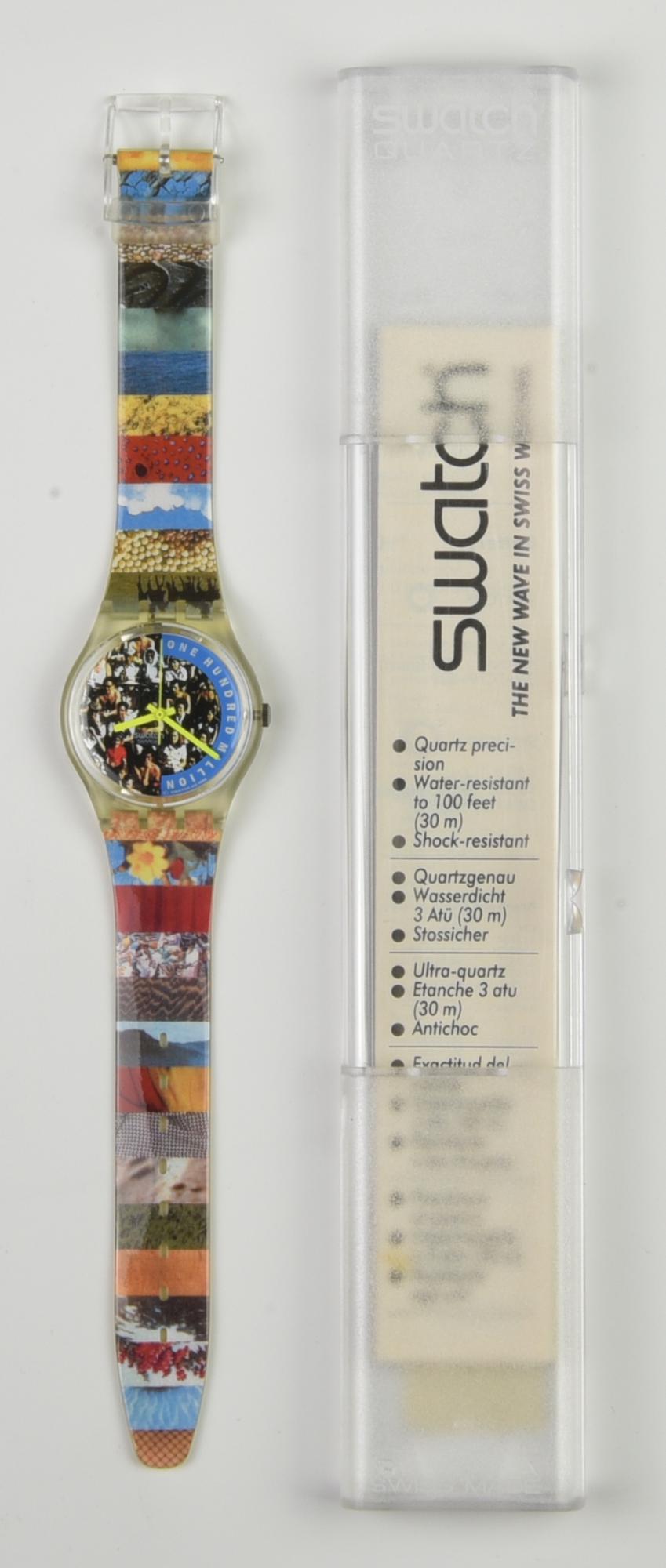 SWATCH, 1992 mod. THE PEOPLE (ideato per celebrare il cento milionesimo...