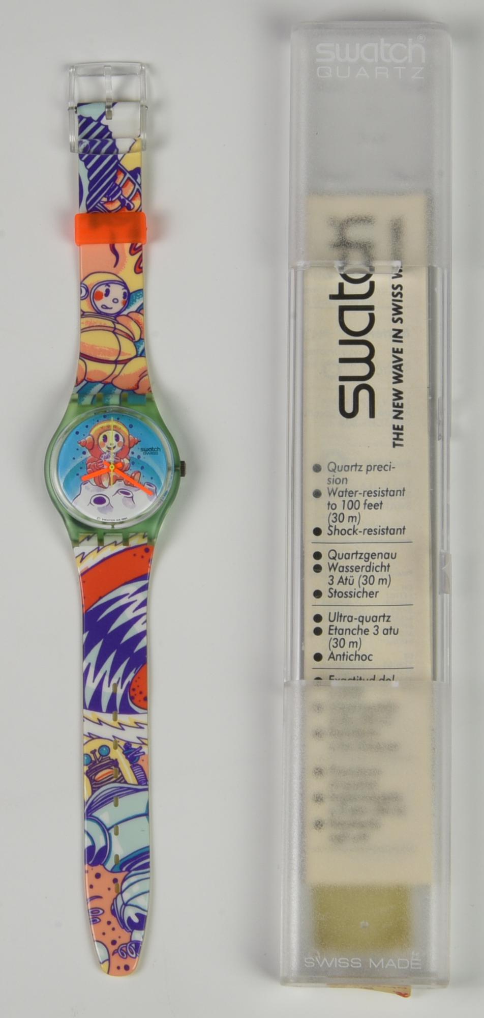 SWATCH IGORT, 1992 mod. YURI, cod. GG118 anno 1992 Completo di scatola...