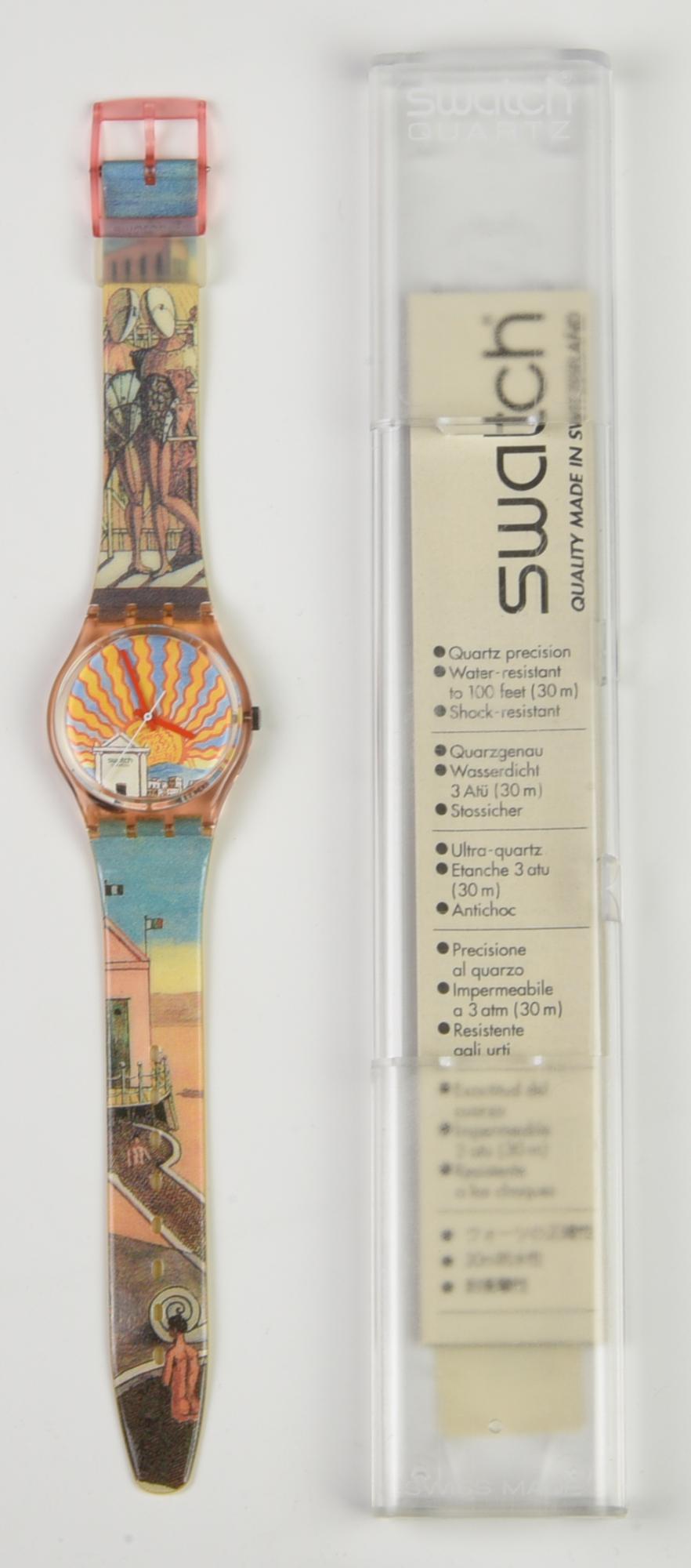 SWATCH, 1993 mod. IL POETA, cod. GP107 anno 1993 Completo di scatola...