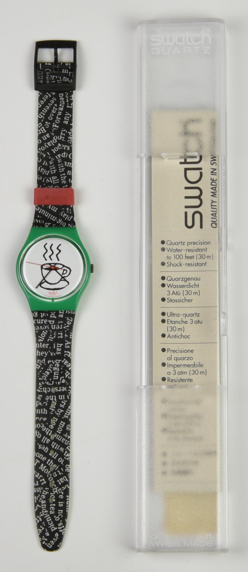 SWATCH, 1993 mod. CAPPUCCINO, cod. GG121 anno 1993 Completo di scatola...