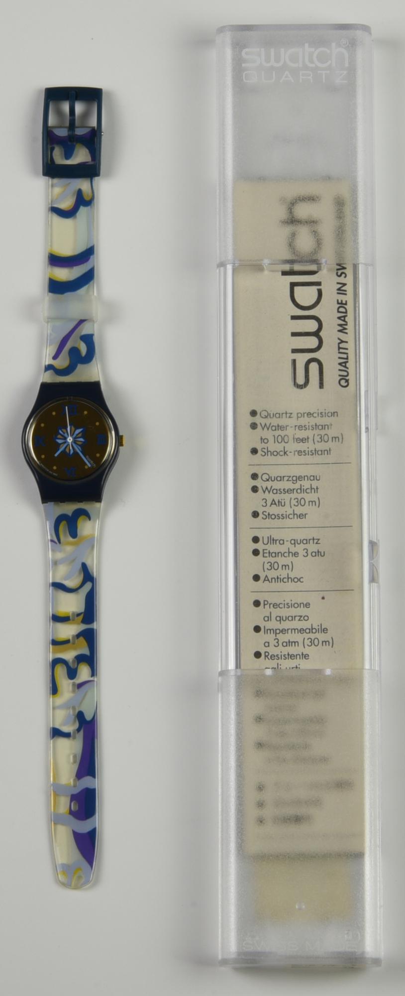 SWATCH, 1993 mod. MARIANA, cod. LN118 anno 1993 Completo di scatola...