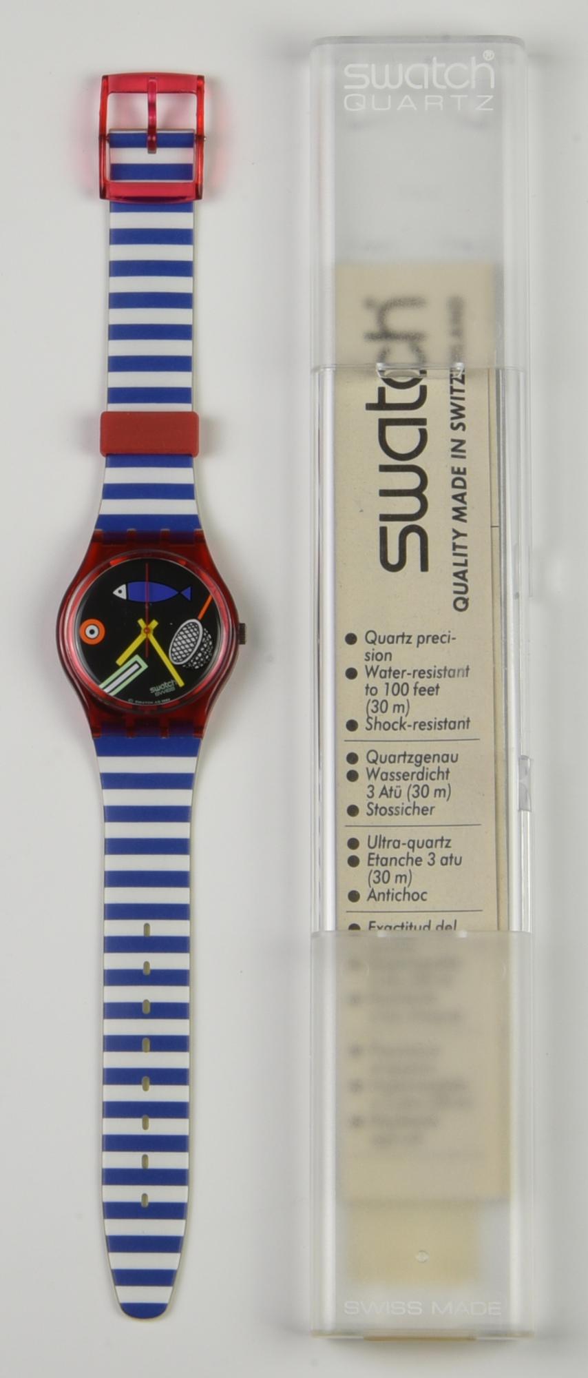 SWATCH, 1993 mod. FRITTO MISTO, cod. GR114 anno 1993 Completo di scatola...