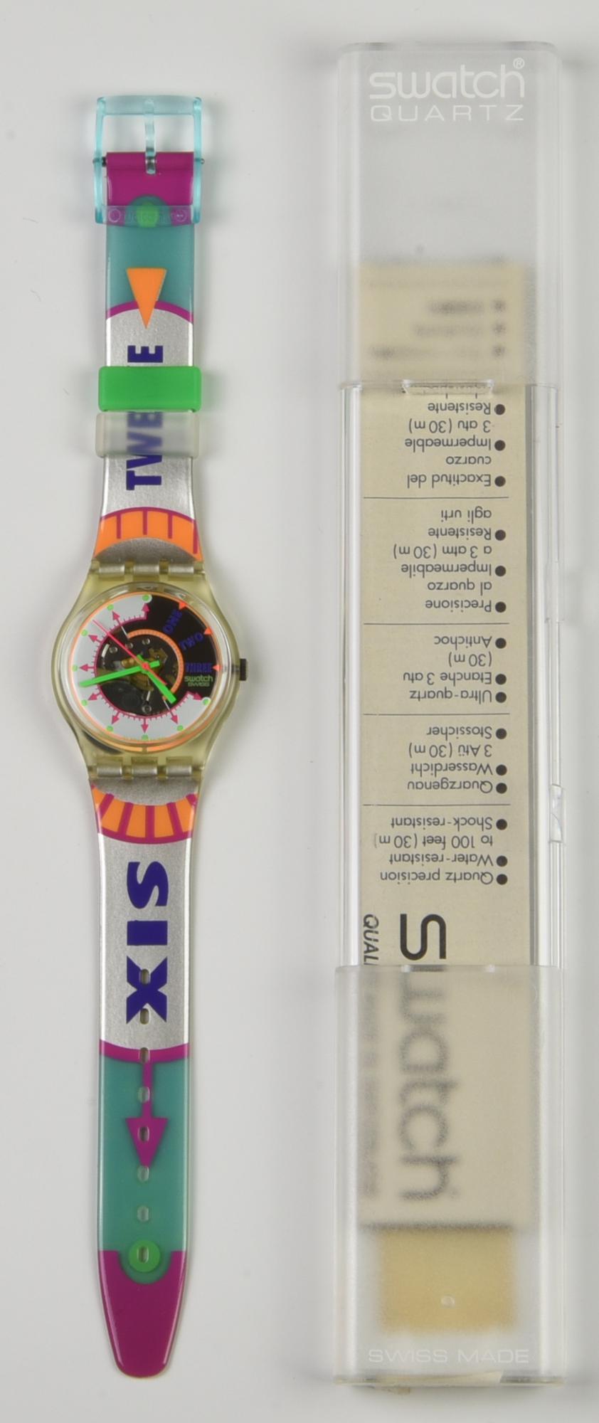 SWATCH, 1993 mod. SPORT SECTION, cod. GK164 anno 1993 Completo di scatola...