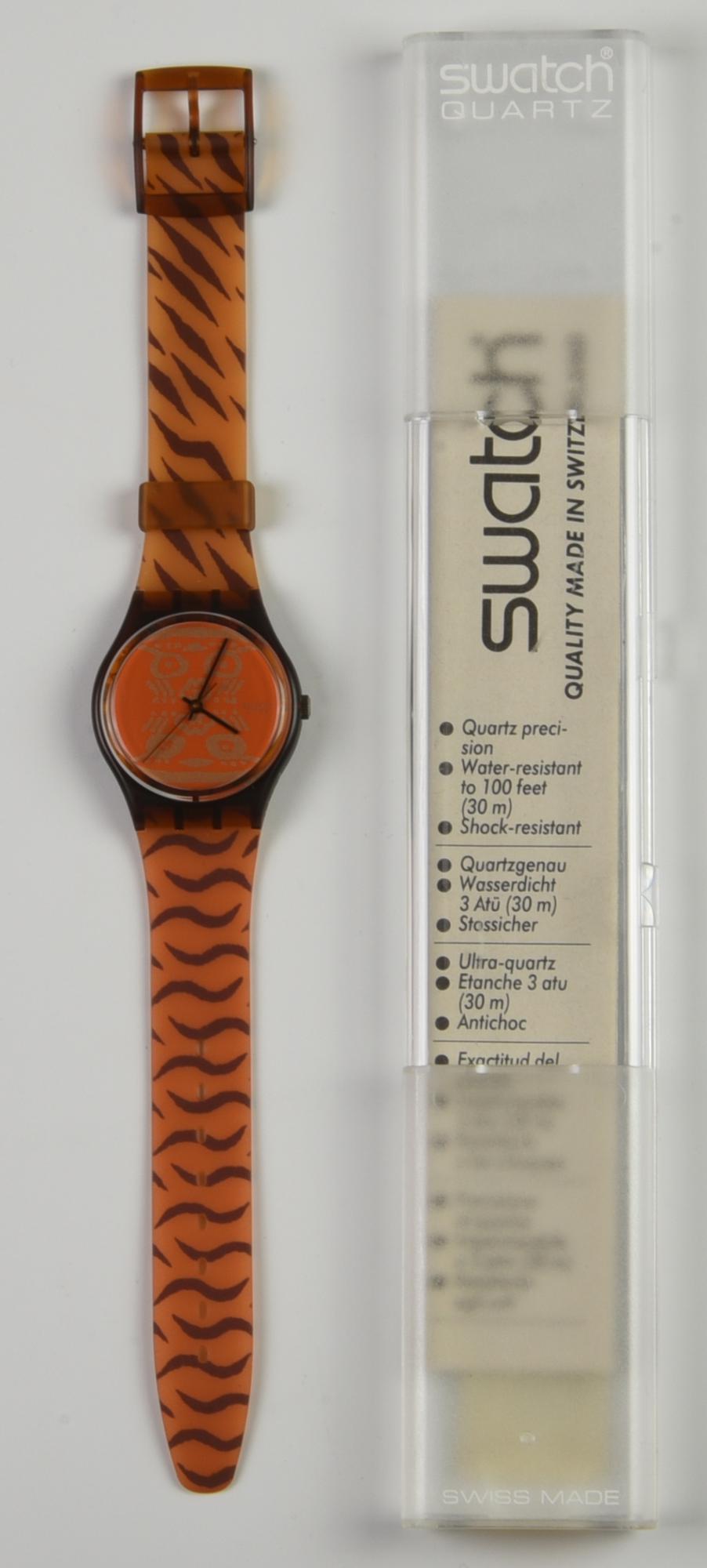 SWATCH, 1993 mod. SKIN PRINT, cod. GF103 anno 1993 Completo di scatola...