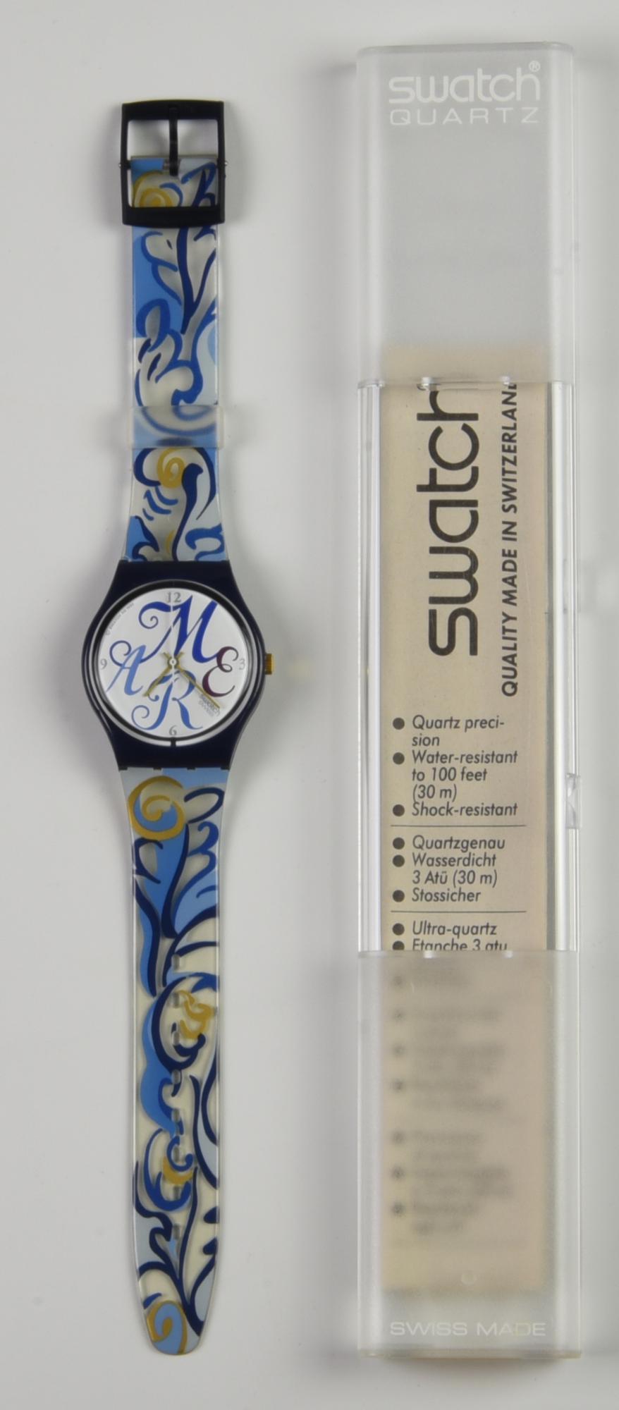 SWATCH, 1993 mod. ALGARVE, GN128 anno 1993 Completo di scatola originale, mai...