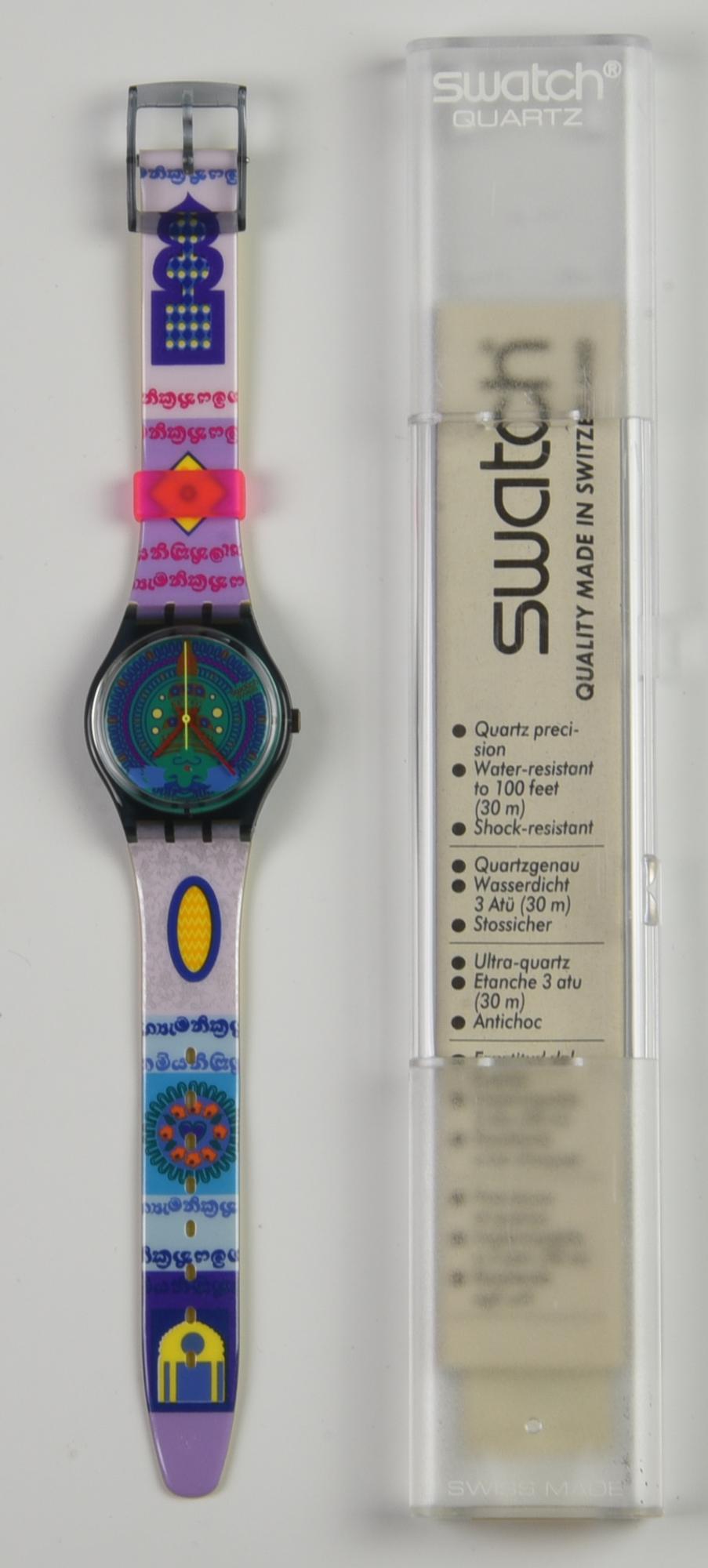 SWATCH, 1993 mod. SARI, GM111 anno 1993 Completo di scatola originale, mai...