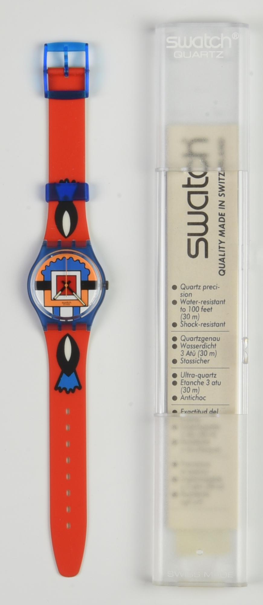 SWATCH, 1993 mod. PAELLA, cod. GN129 anno 1993 Completo di scatola originale,...